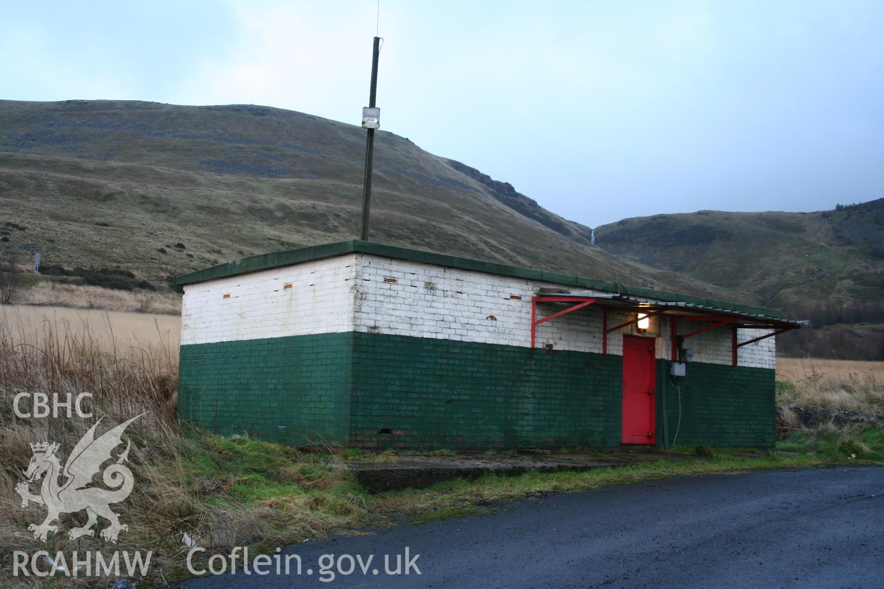 Tower Colliery explosives magazine from the northwest, taken by Brian Malaws on 17 January 2008.