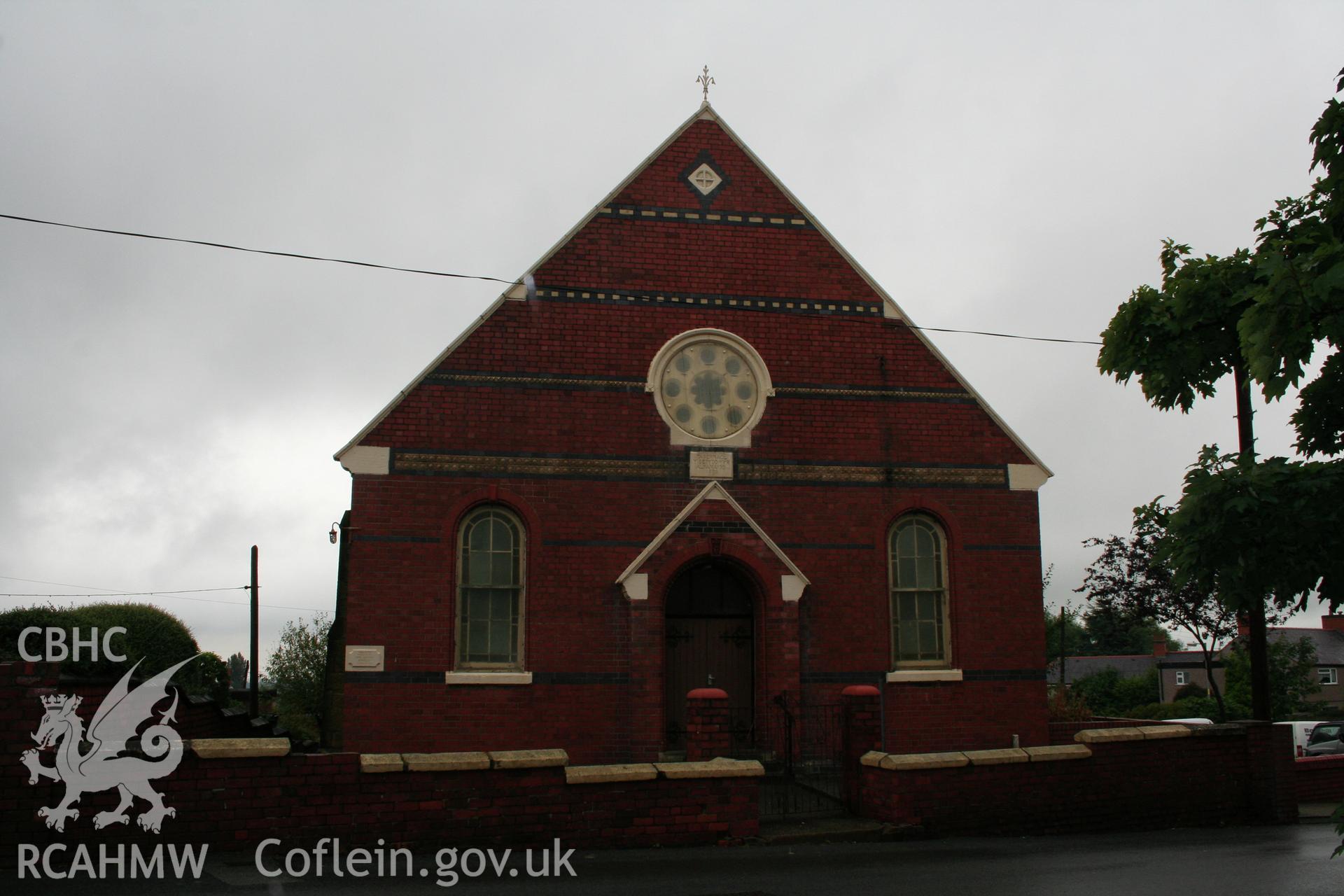 External, west elevation