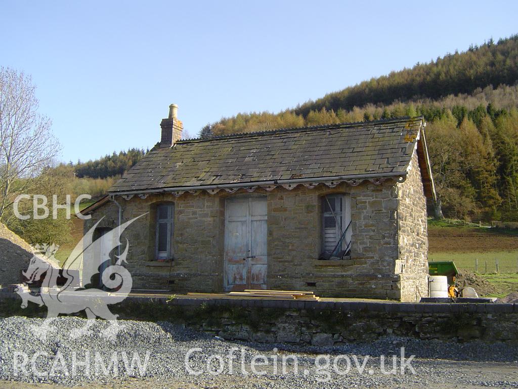 Office Building, New Radnor Railway Station, from the north.