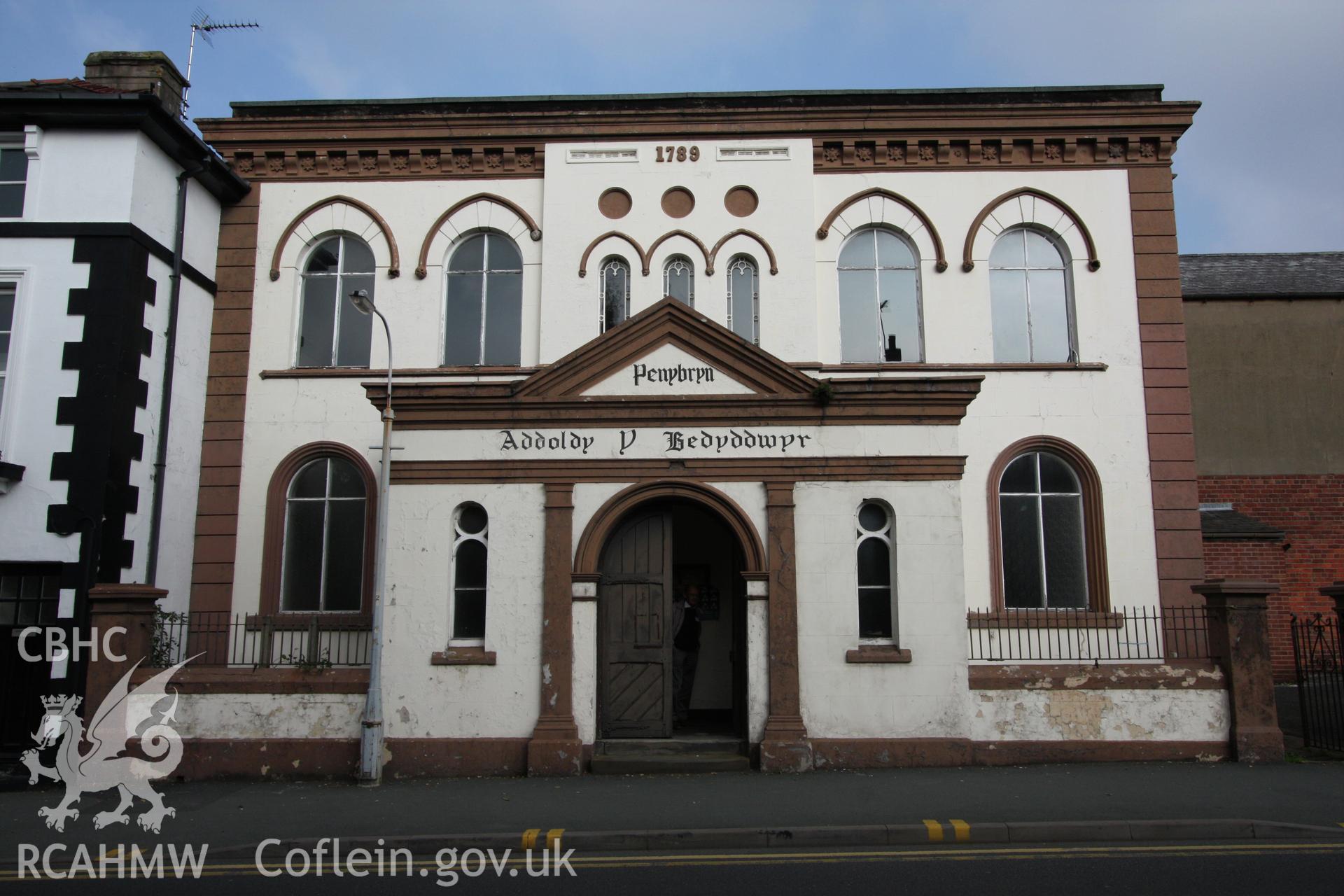 External, south-west elevation