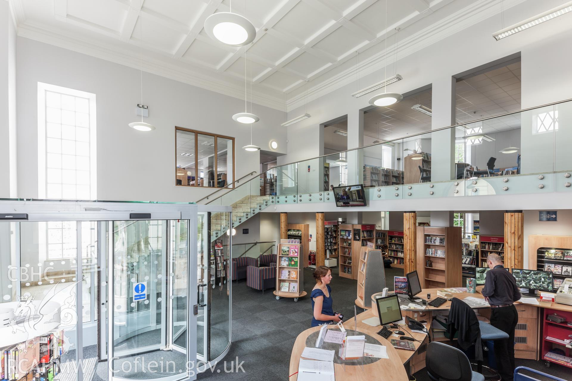 Interior entrance foyer.