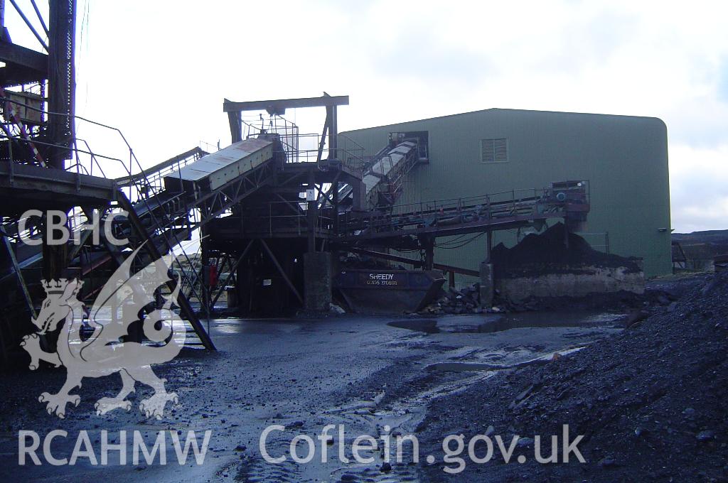 Tower Coal Preparation Plant from the west, taken by Brian Malaws on 10 January 2008.