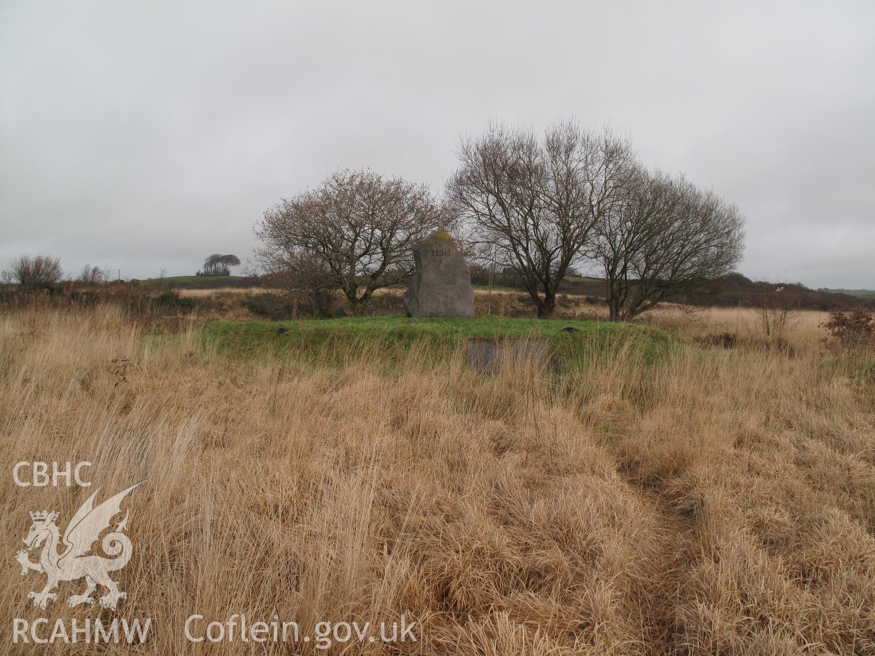 Battle of Gower Monument from the southwest, taken by Brian Malaws on 21 Dcember 2011.