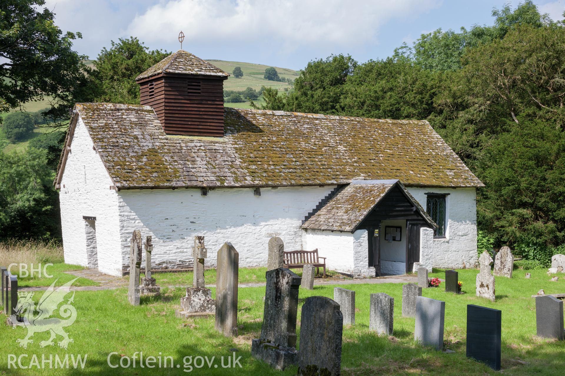 View from the south southwest.