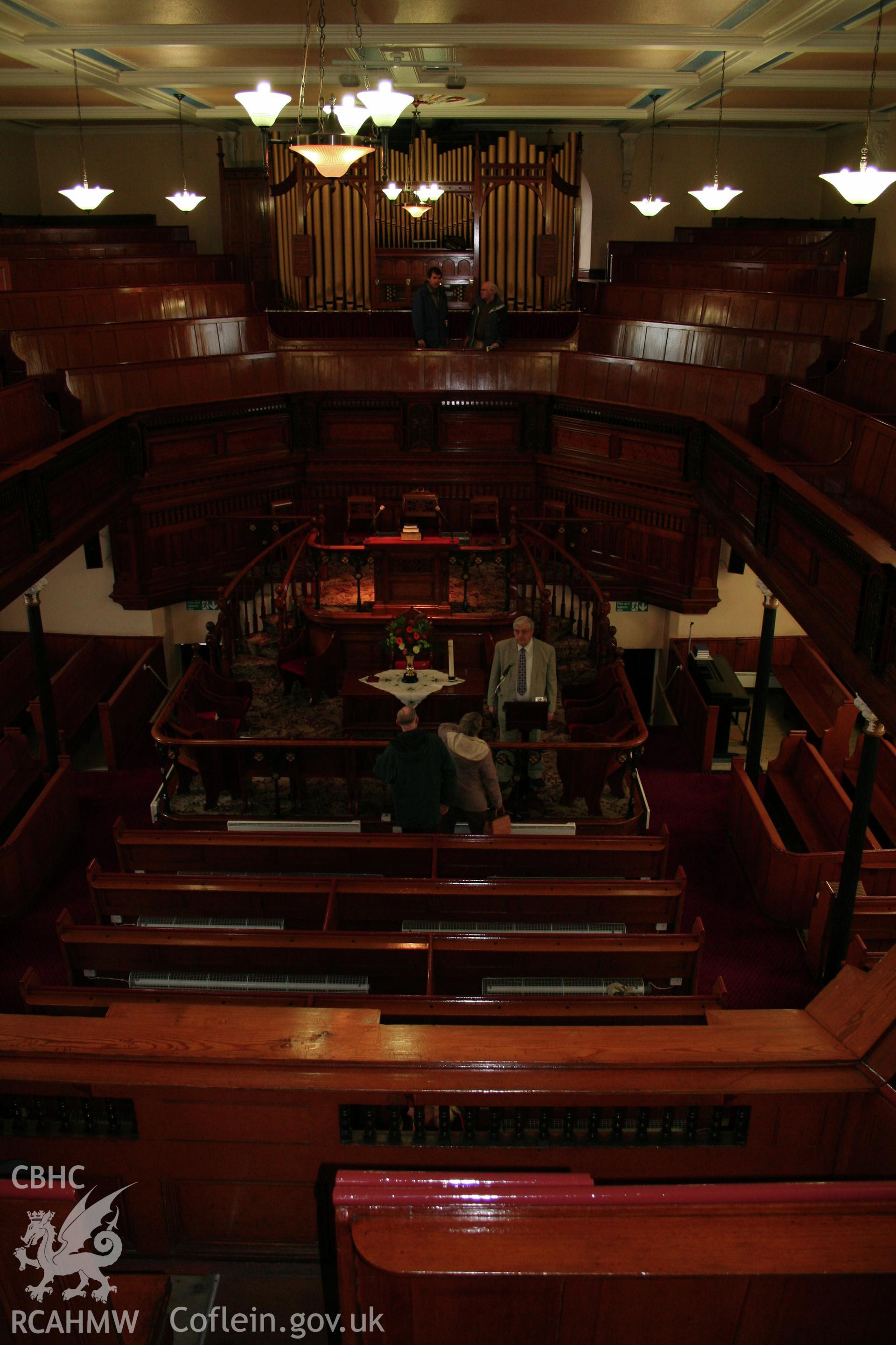 Internal, ground floor pews