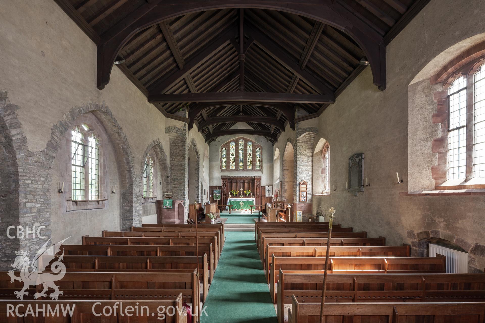 Interior from the southwest.