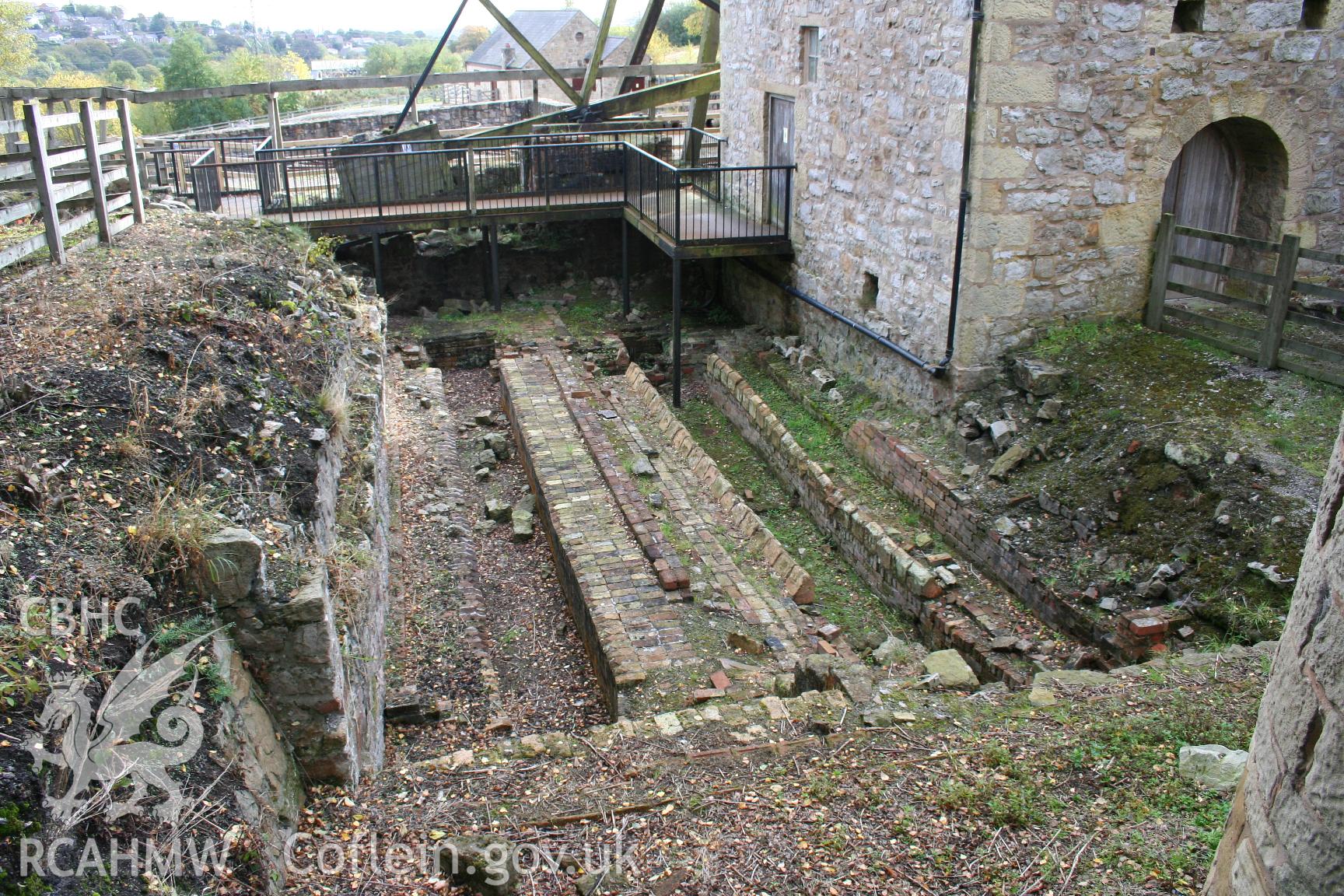 Meadow Shaft Lead Mine boiler house.