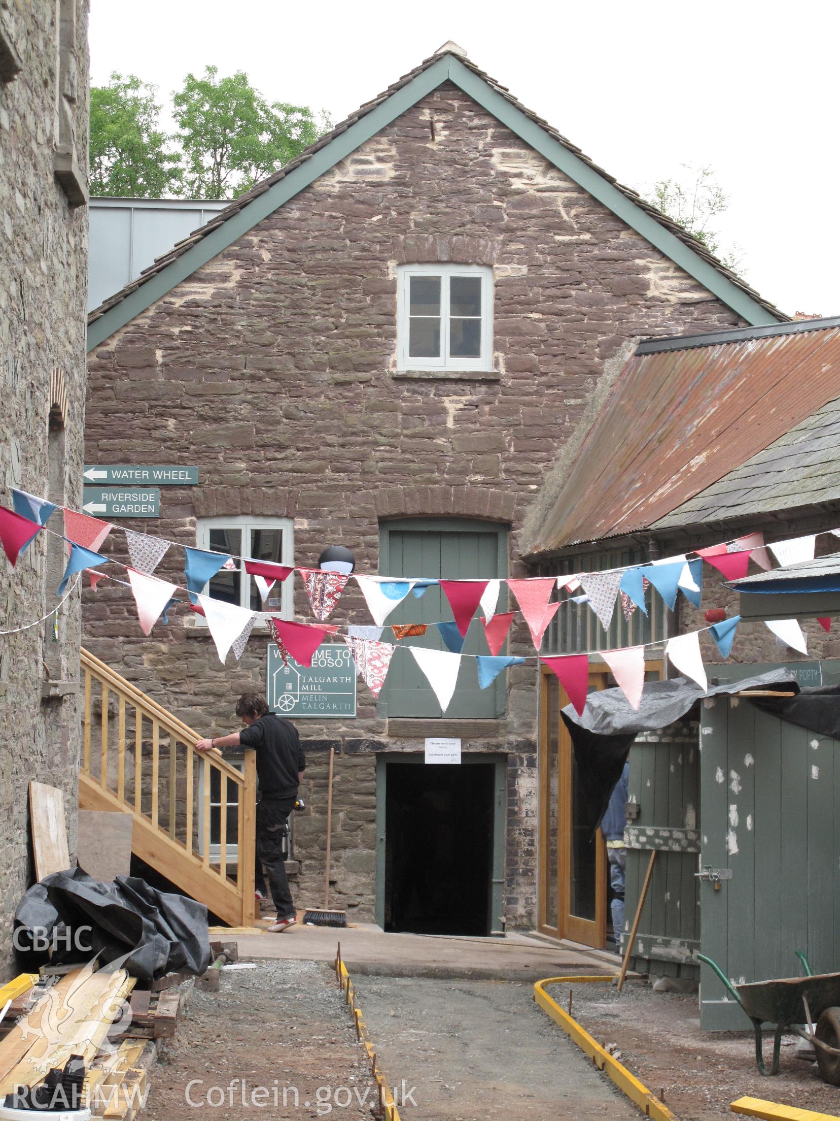 Talgarth Corn Mill from the north.