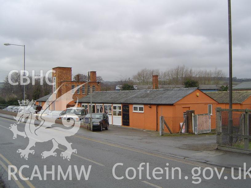 Park Road Barracks, Ruthin, from the east.