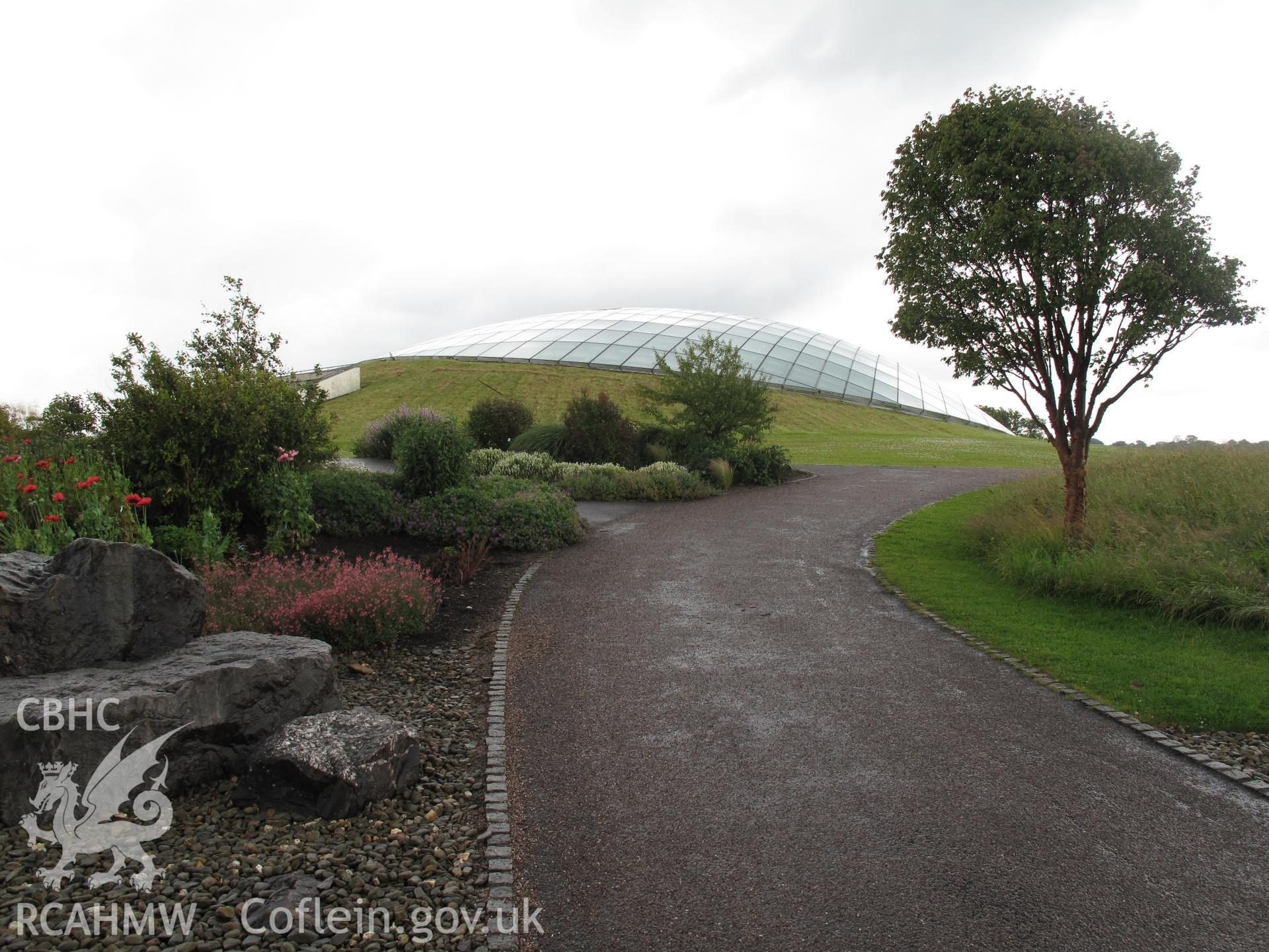 The Great Glasshouse, National Botanic Garden of Wales, from the northwest.