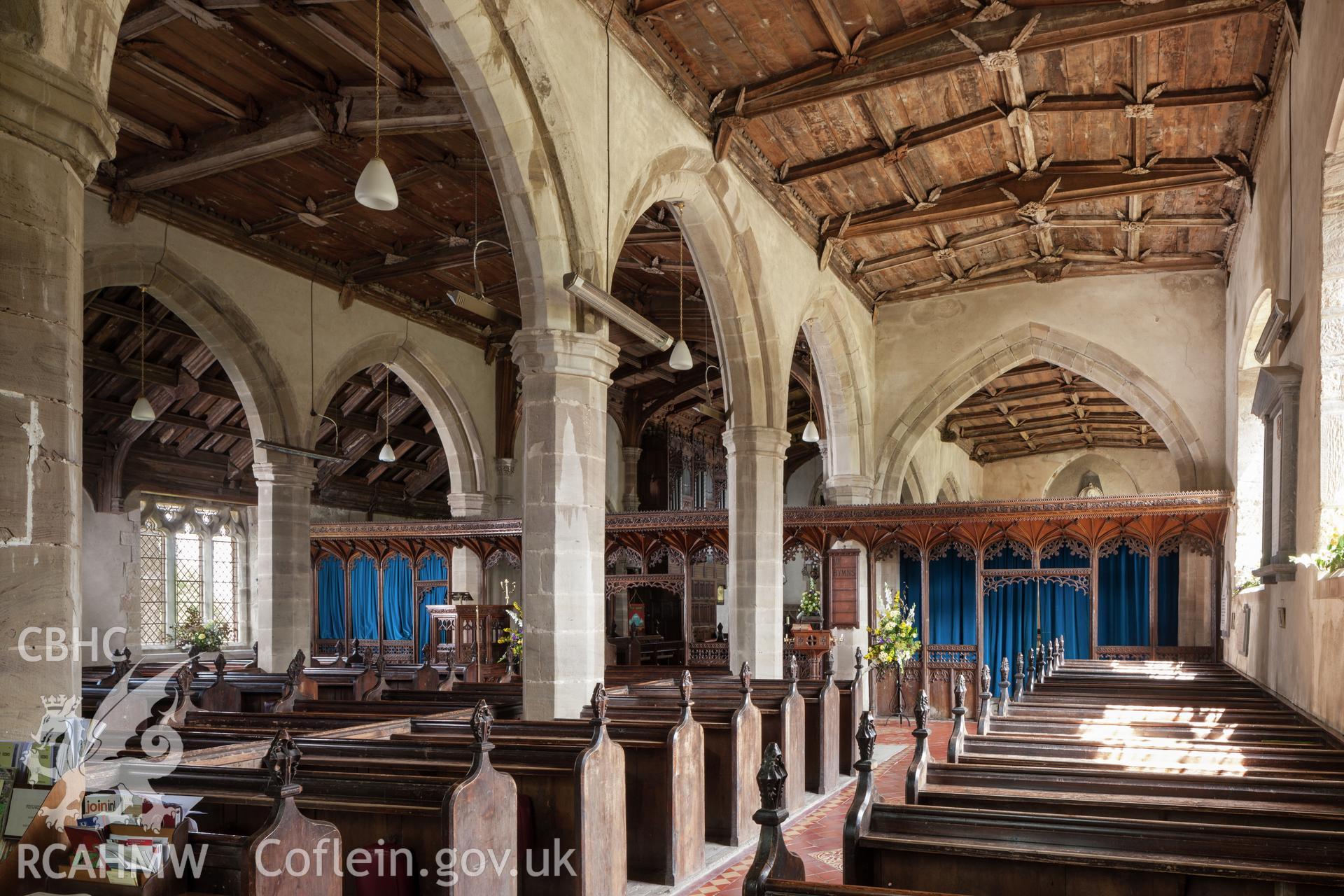 Interior from the southwest.
