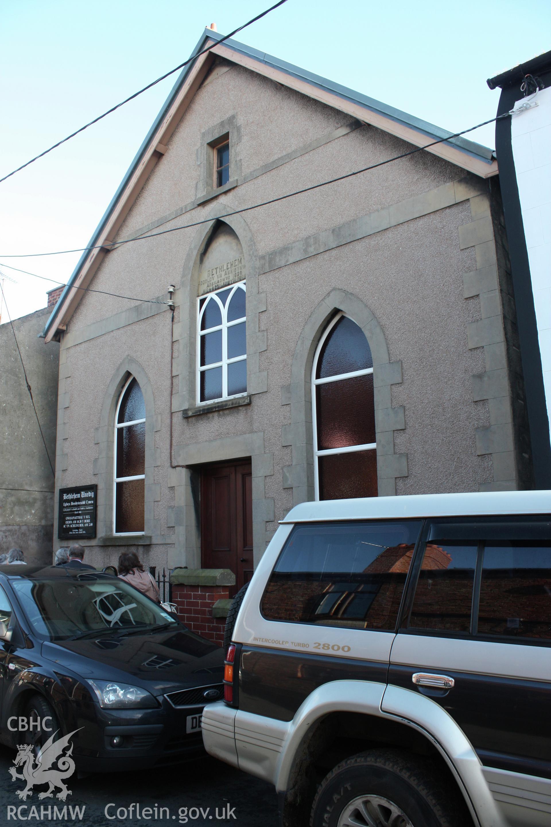 External, north-west elevation