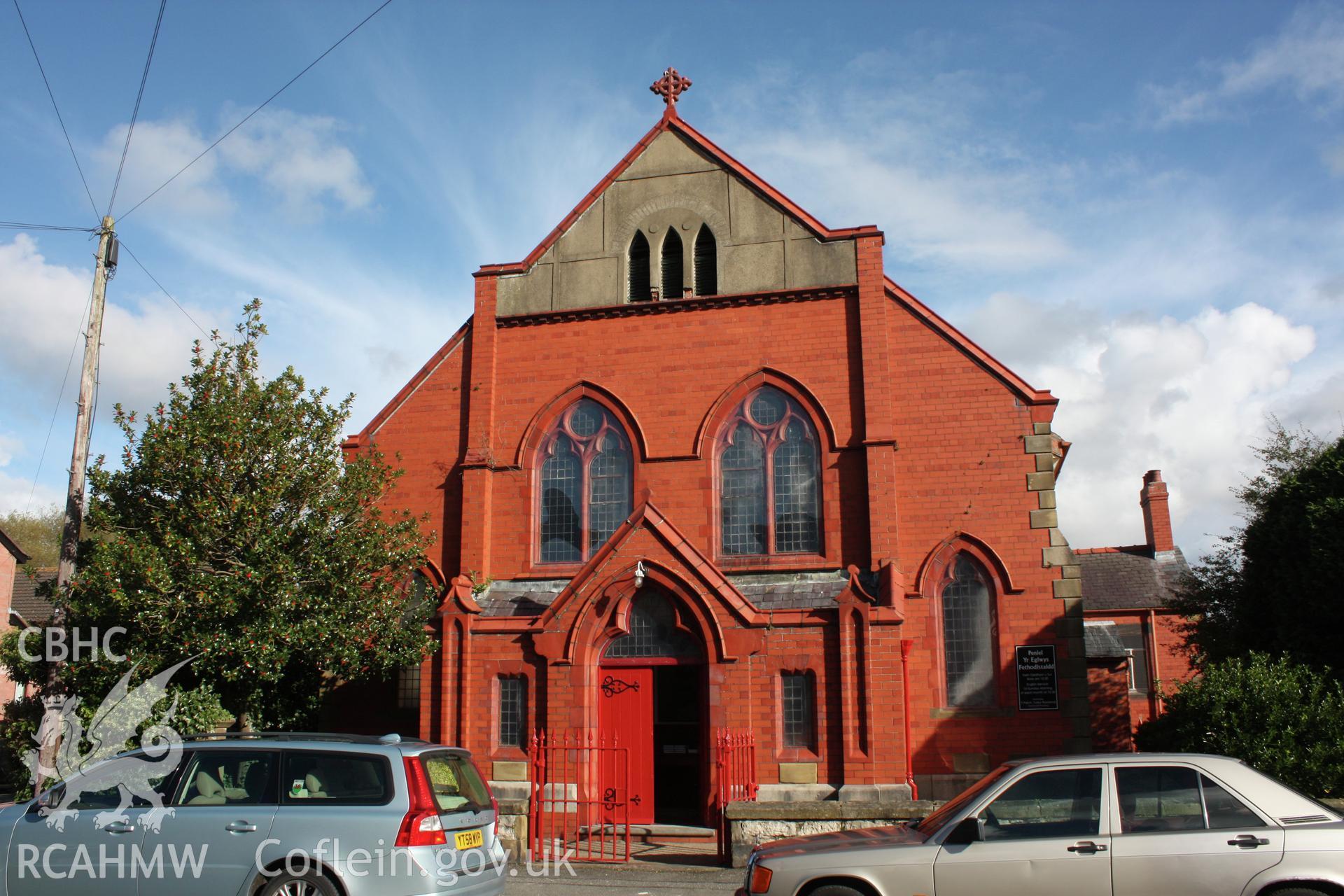 External, west elevation