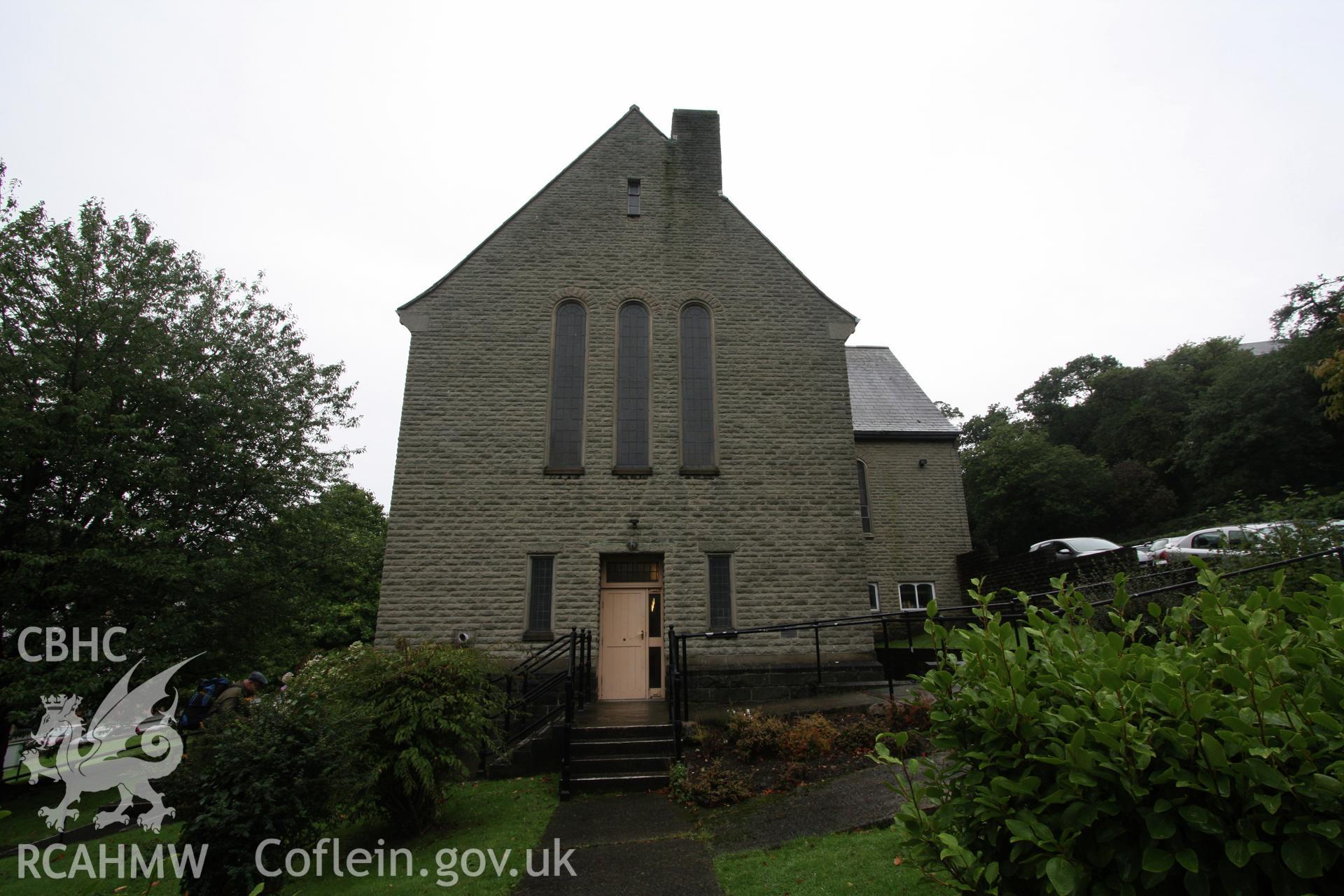 External, north elevation