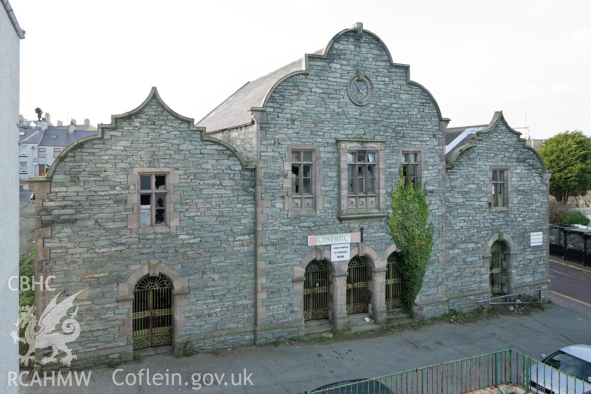 View from the east.