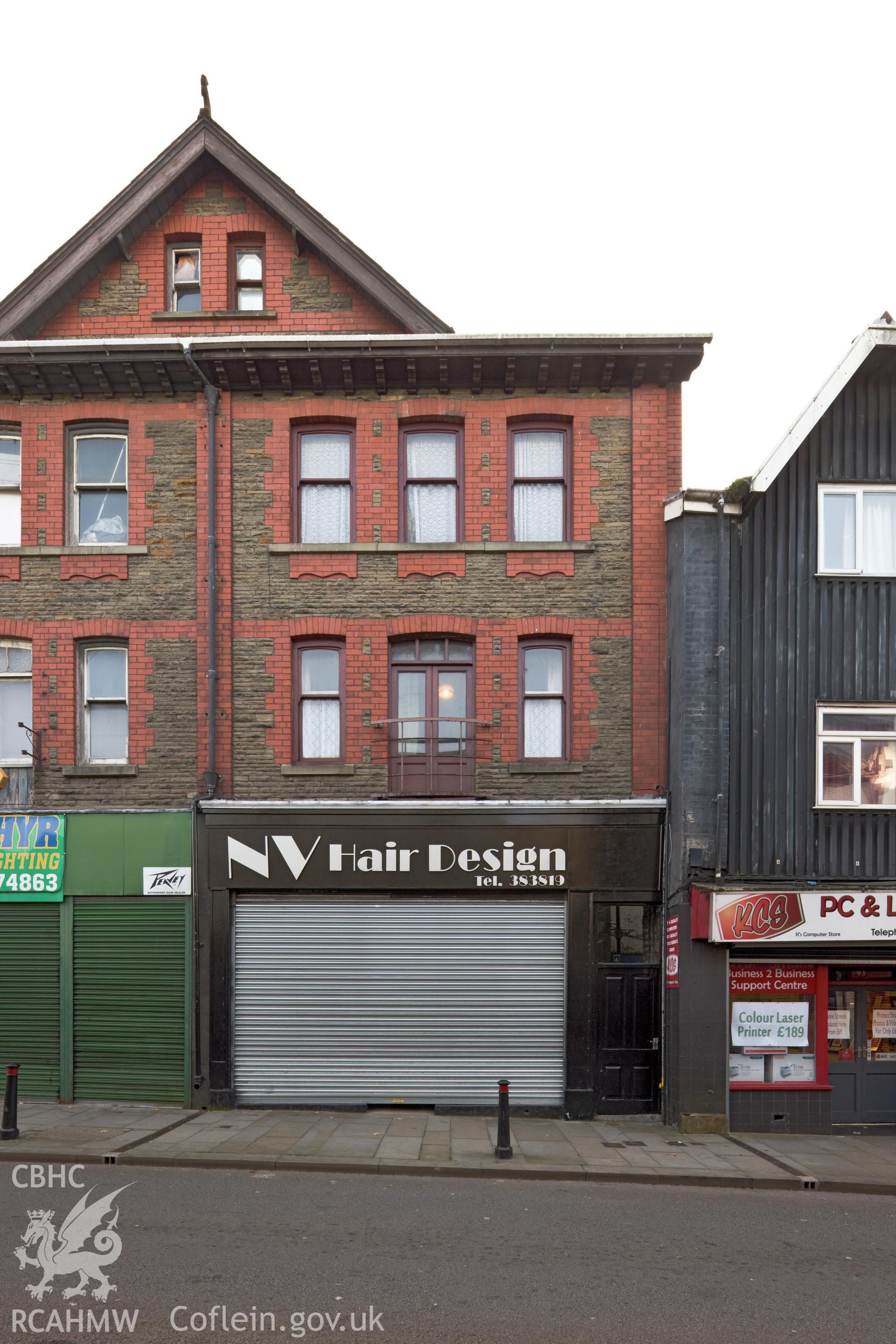Merthyr High Street from the north, east side, building by building going south.