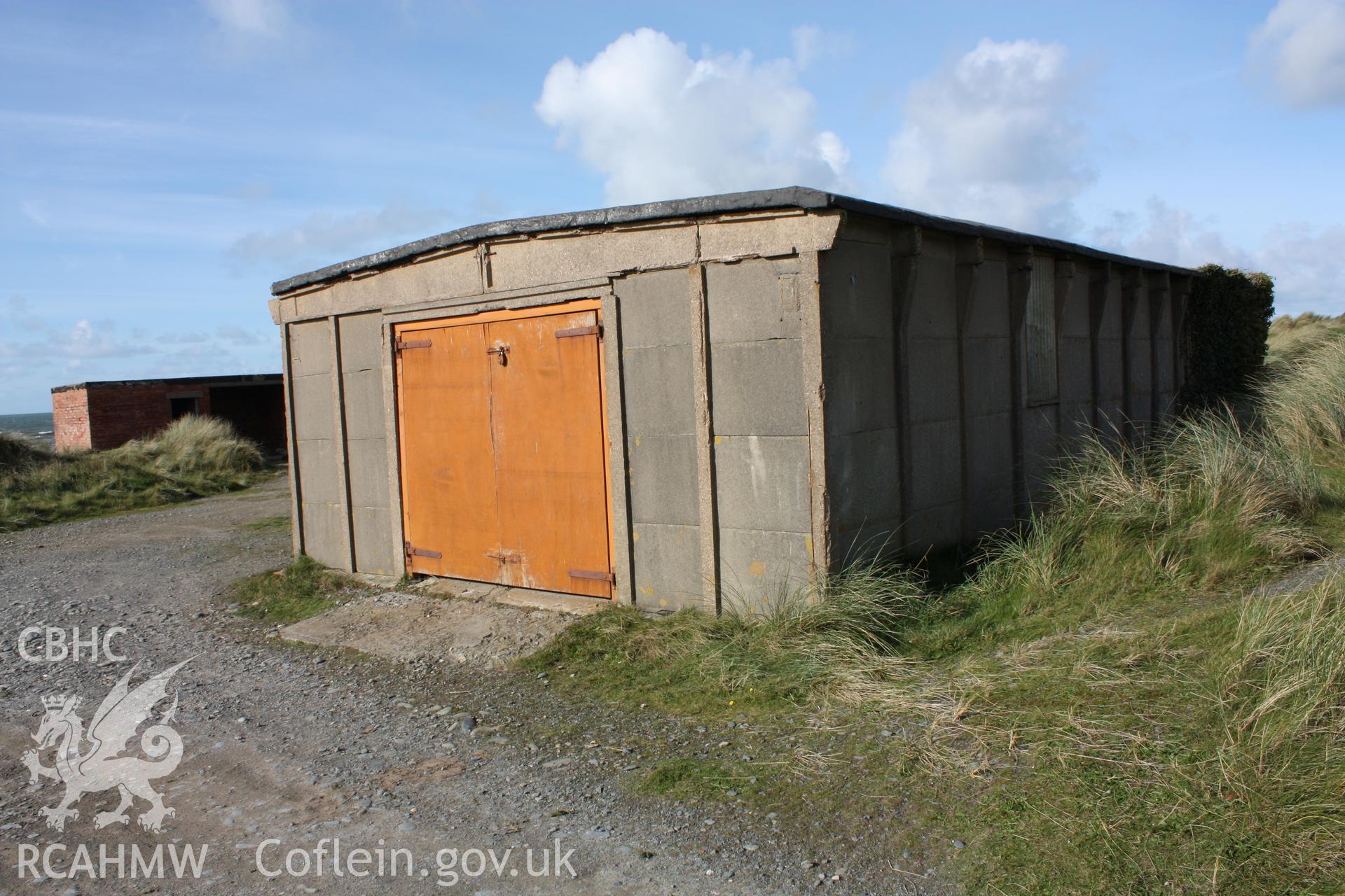 Double doors in southern elevation of BCF hut (viewed from southeast)