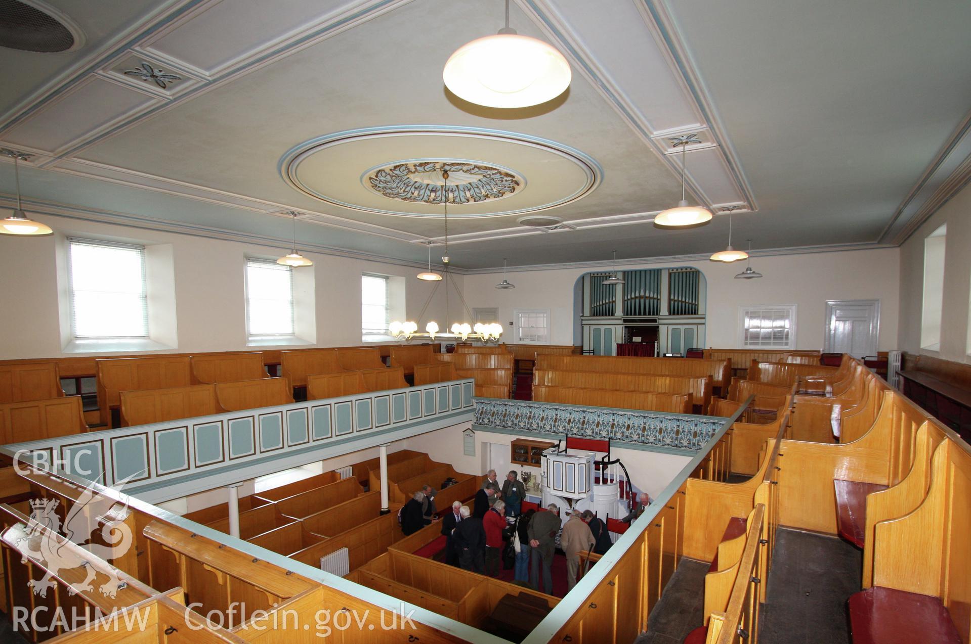 Hermon Chapel, interior looking south-east.