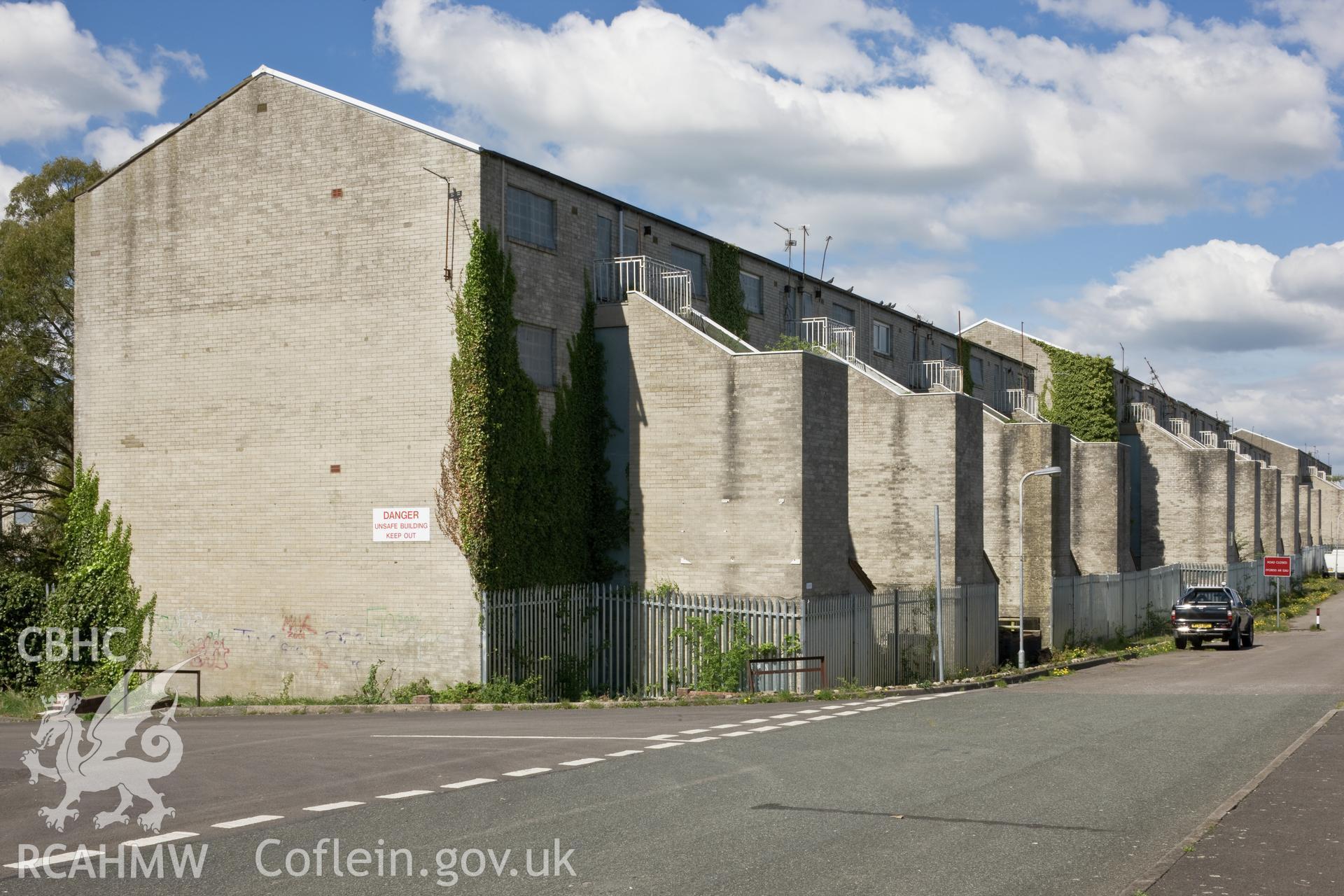 Highfield Road flats from the east southeast.