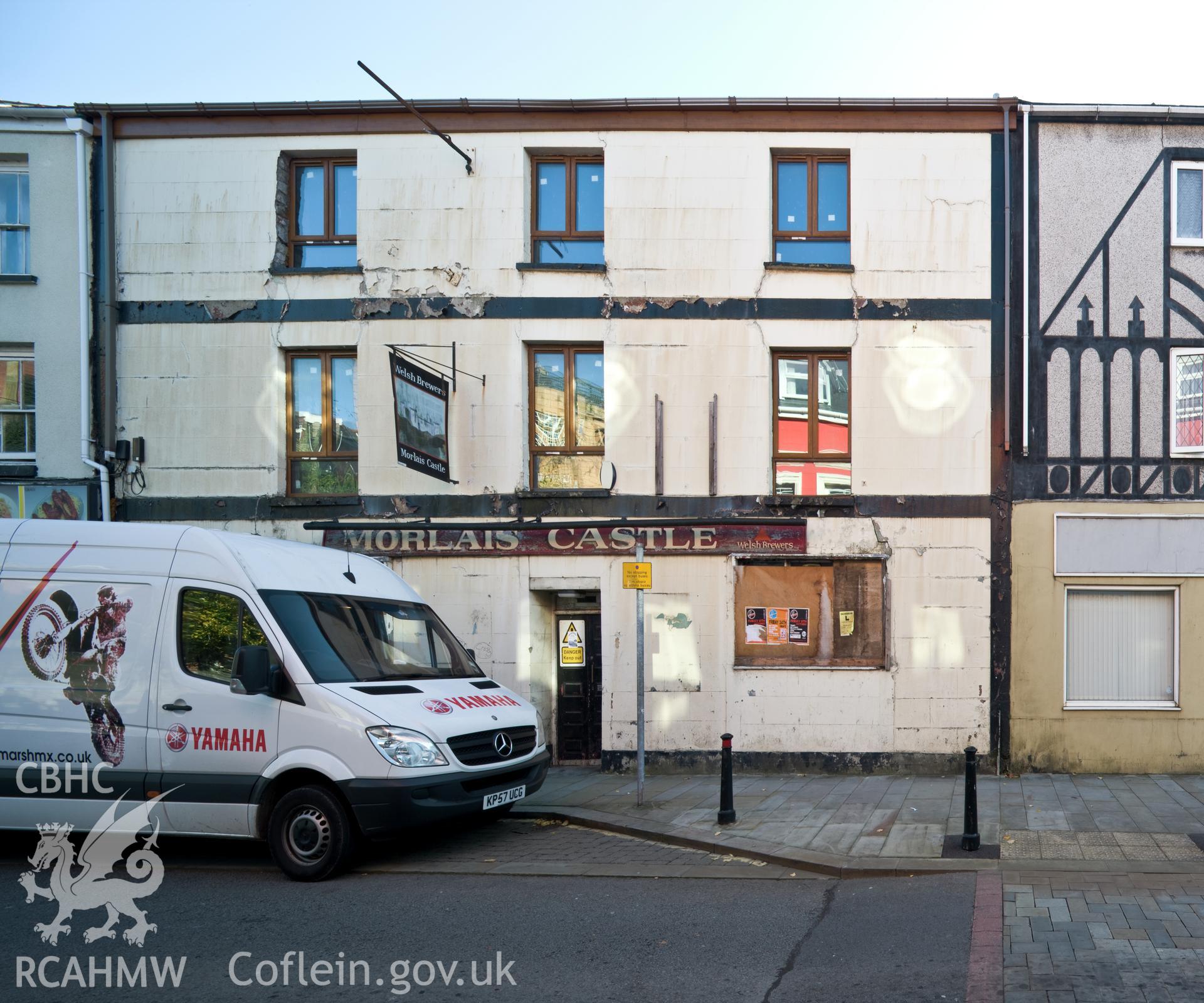Merthyr High Street from the north, east side, building by building going south.
