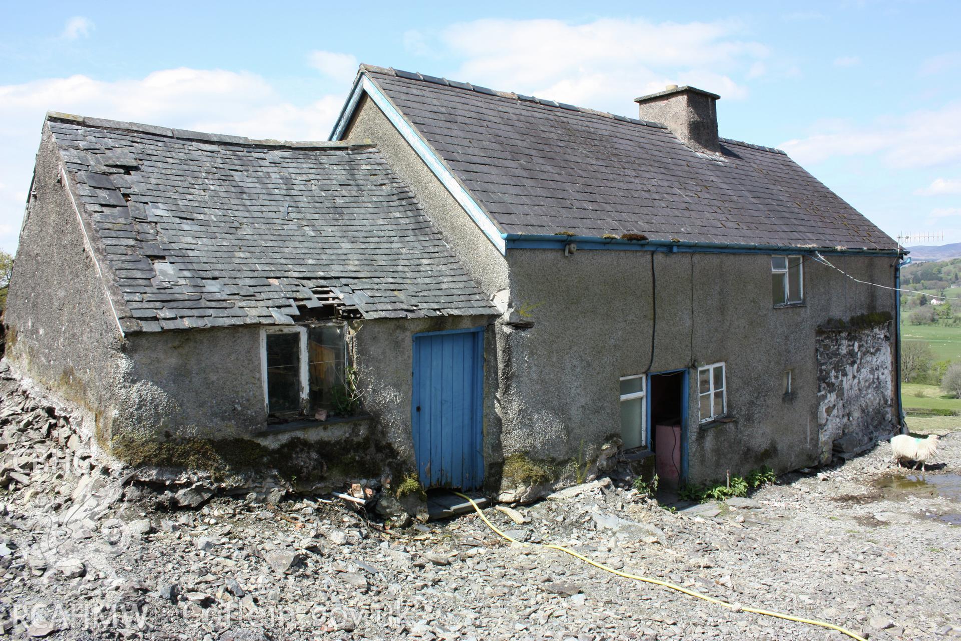 View from east.