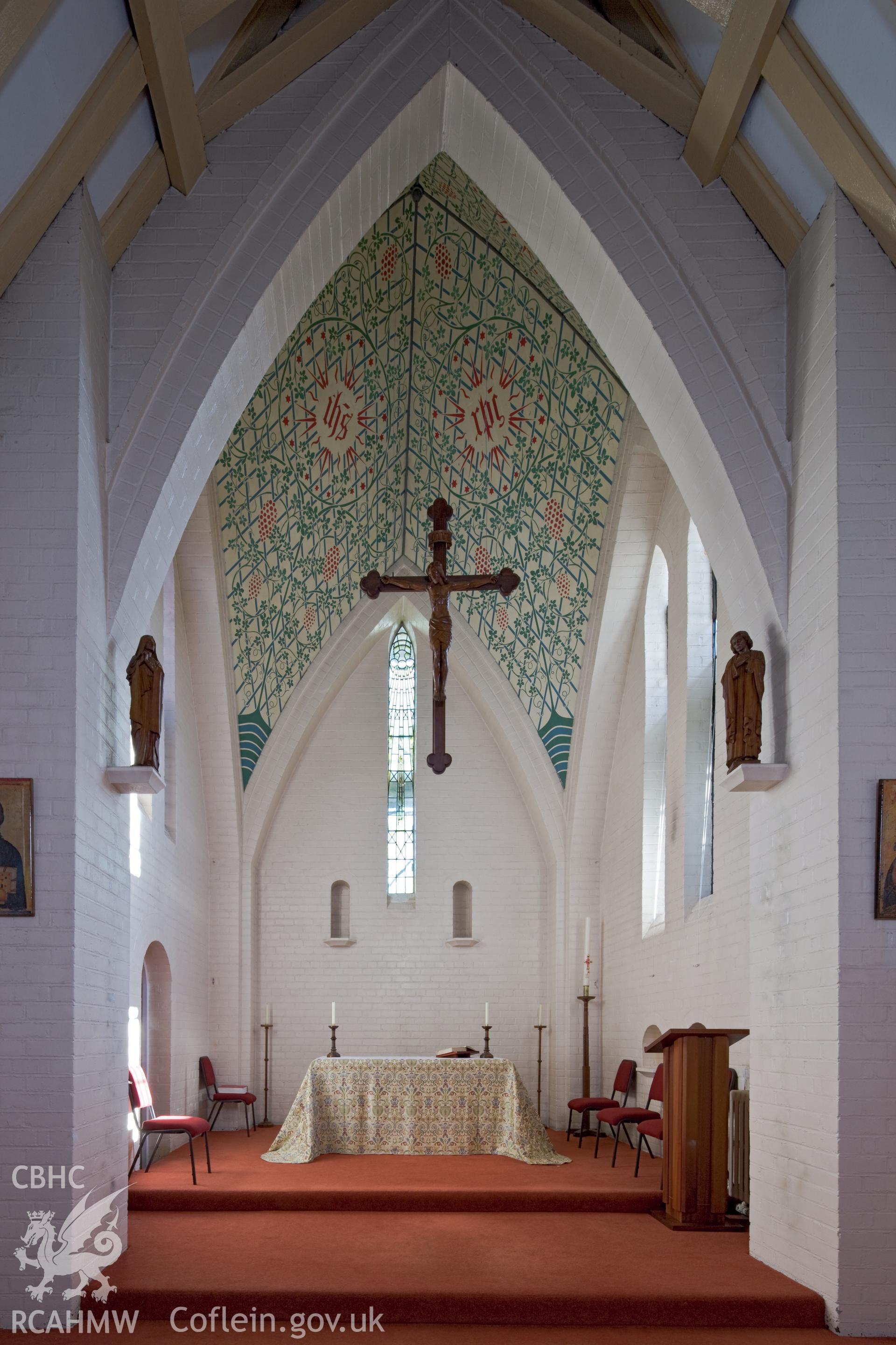 Chancel from the west southwest.