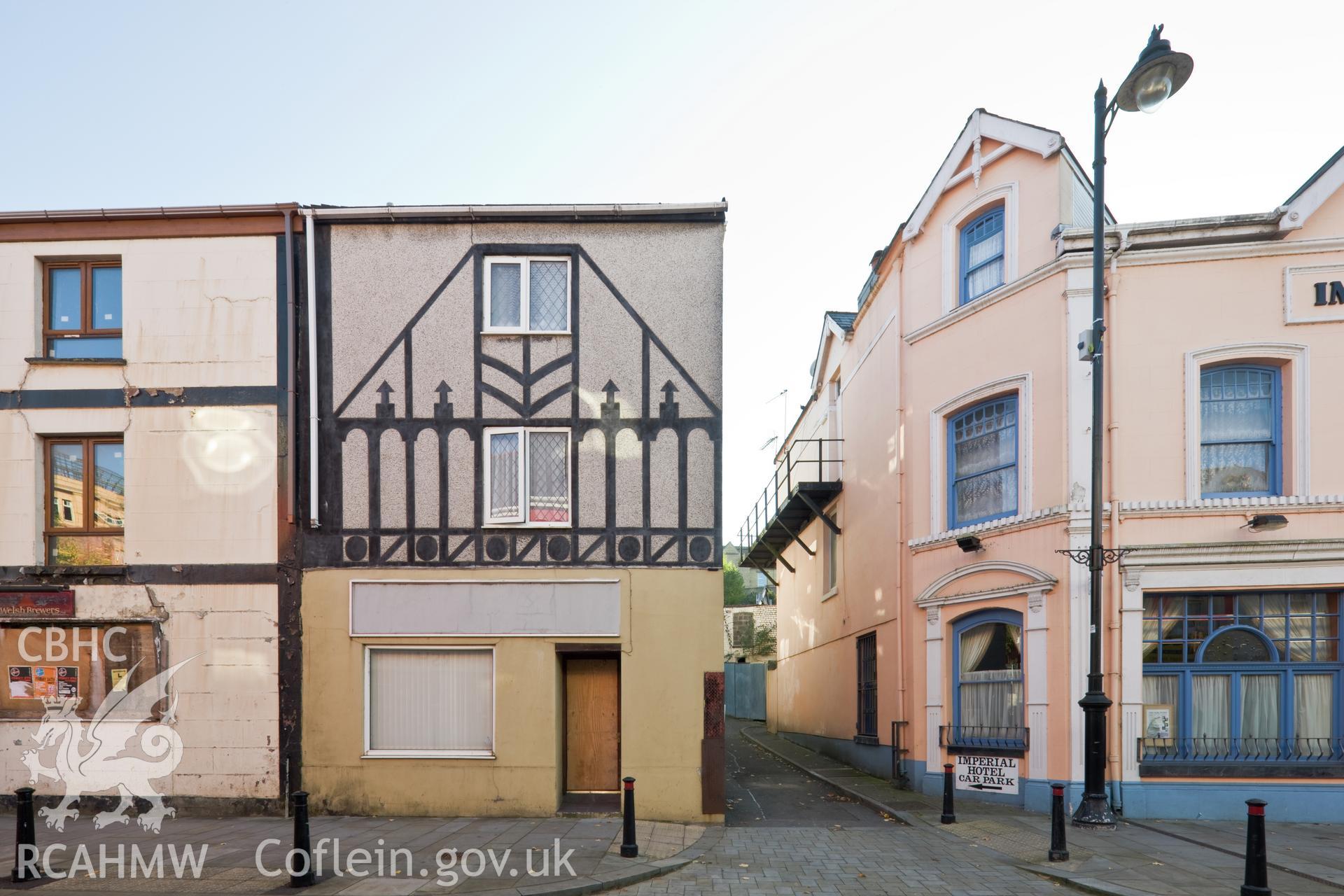 Merthyr High Street from the north, east side, building by building going south.
