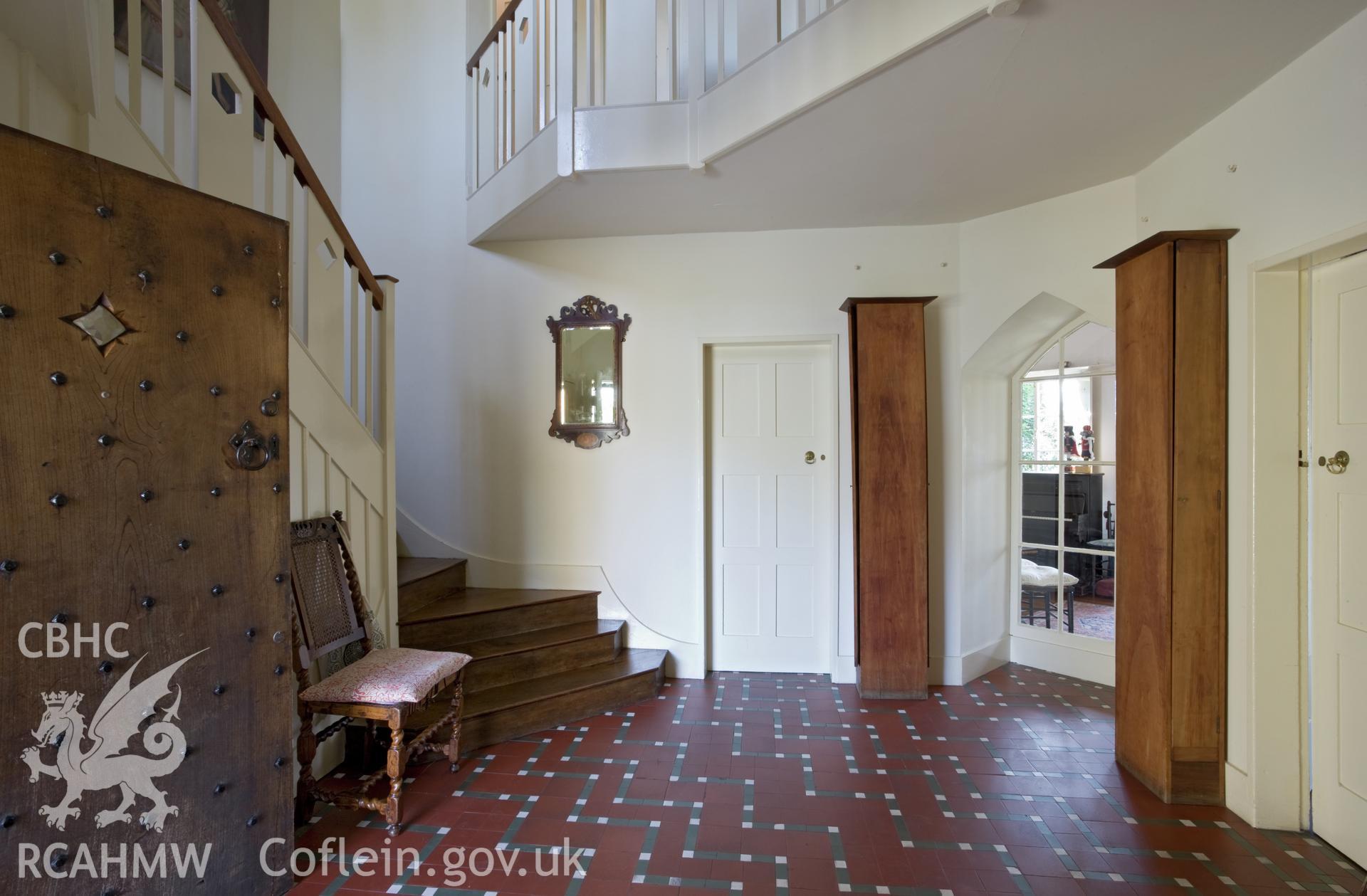 Entrance hall from front door.