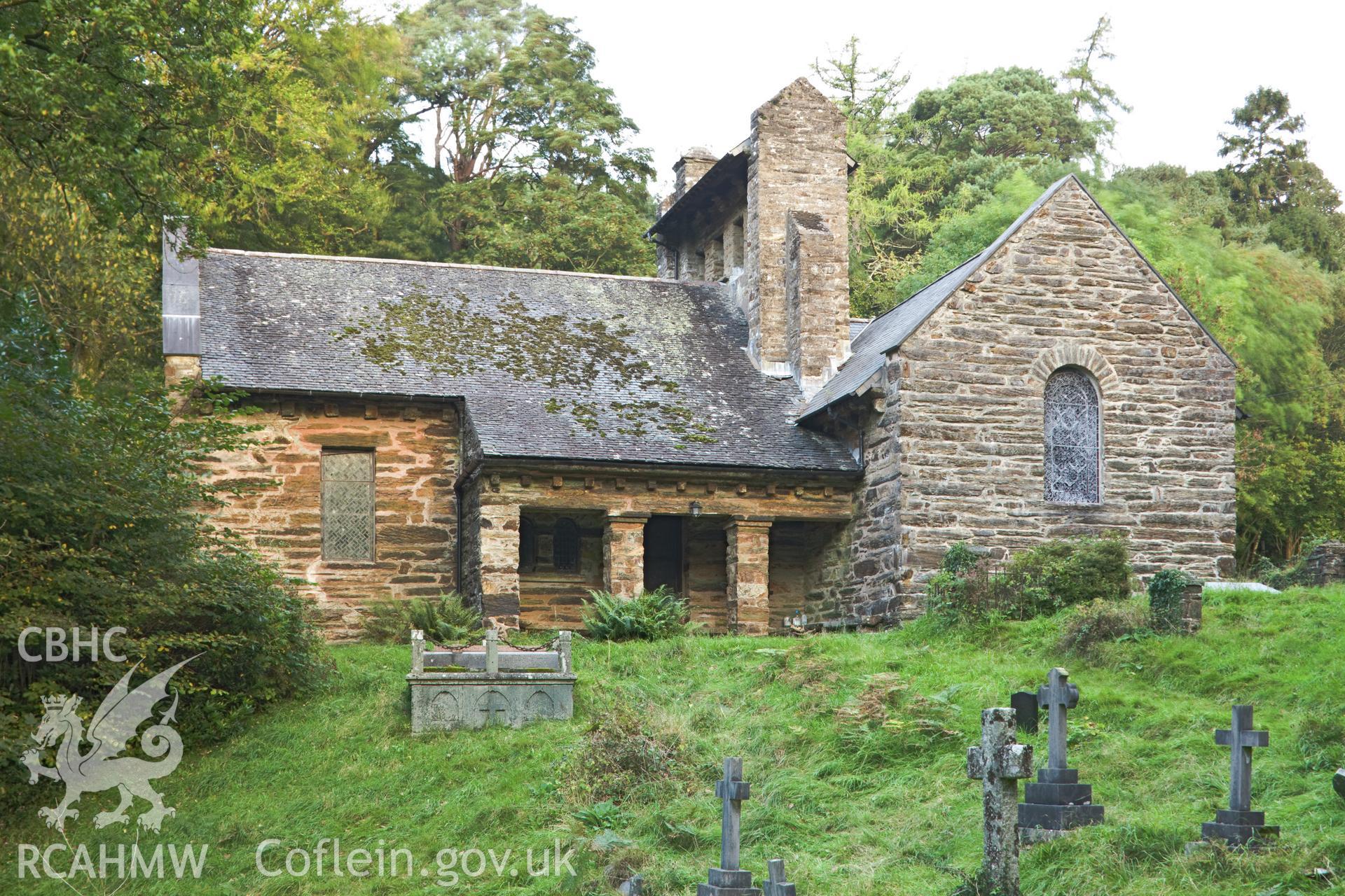 View from the southeast.