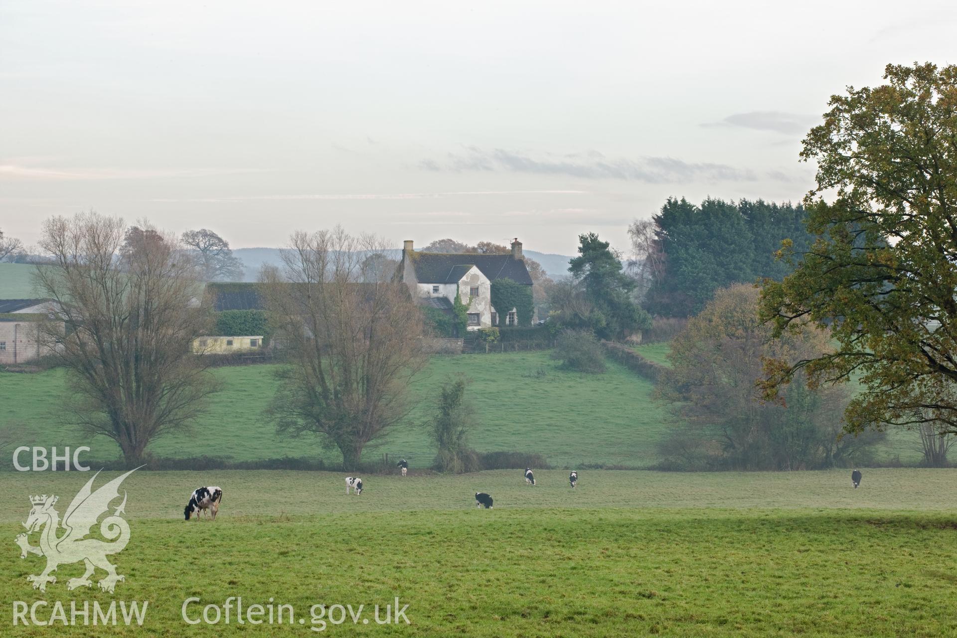 Distant view from the northwest.