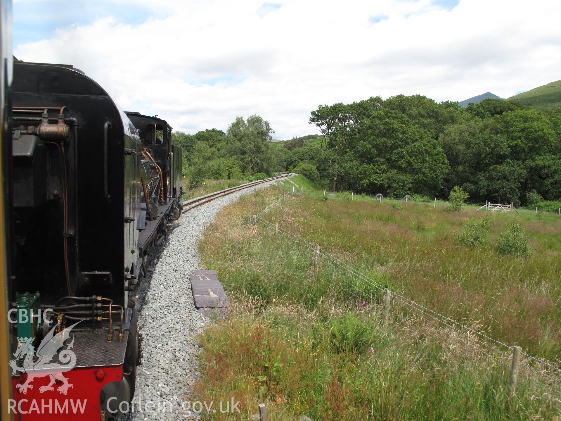 Near Coed Mawr, Beddgelert, looking northwest.