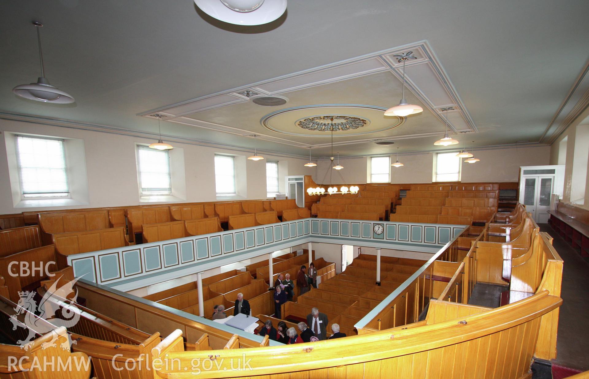 Hermon Chapel, interior looking north-west.