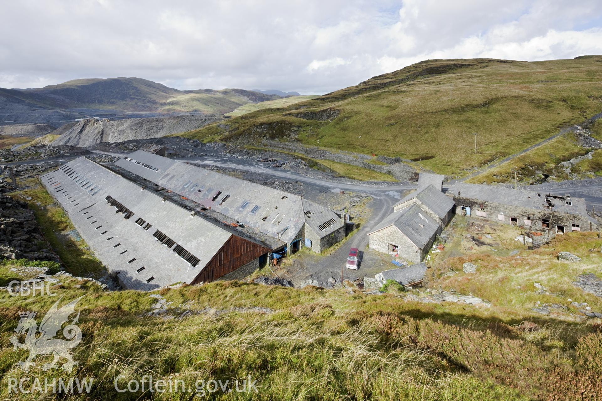 Maen-Offeren Dressing Mills, from the east southeast.