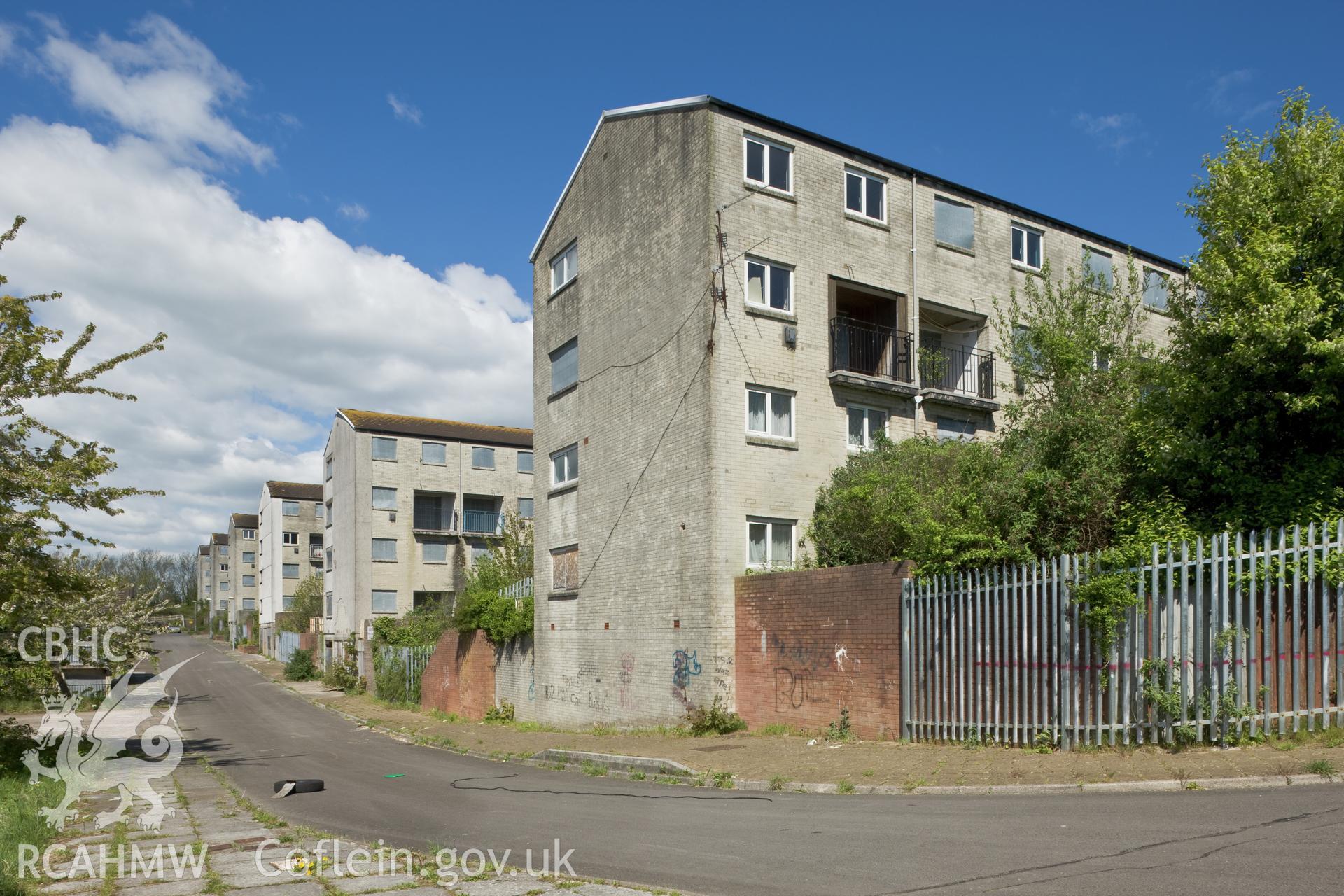 Chichester Road flats from the southeast.