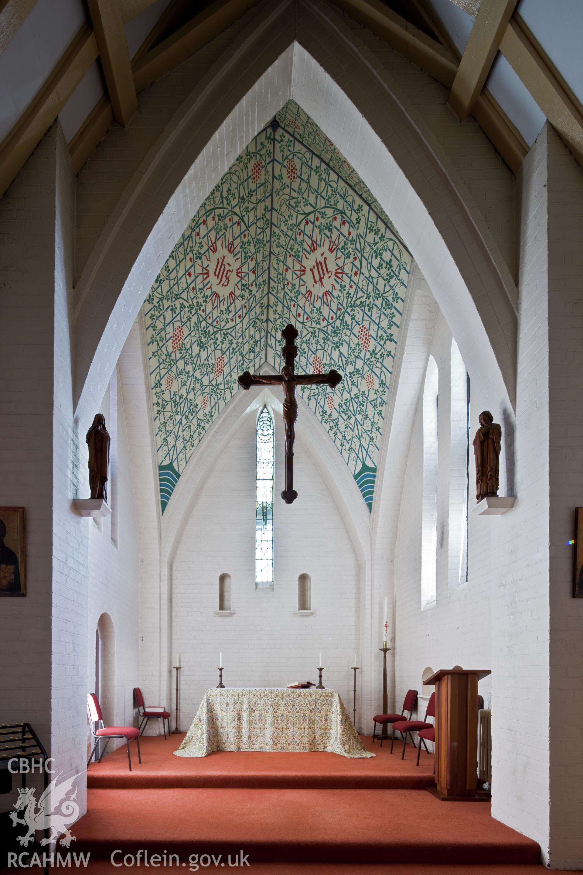 Chancel from the west southwest.