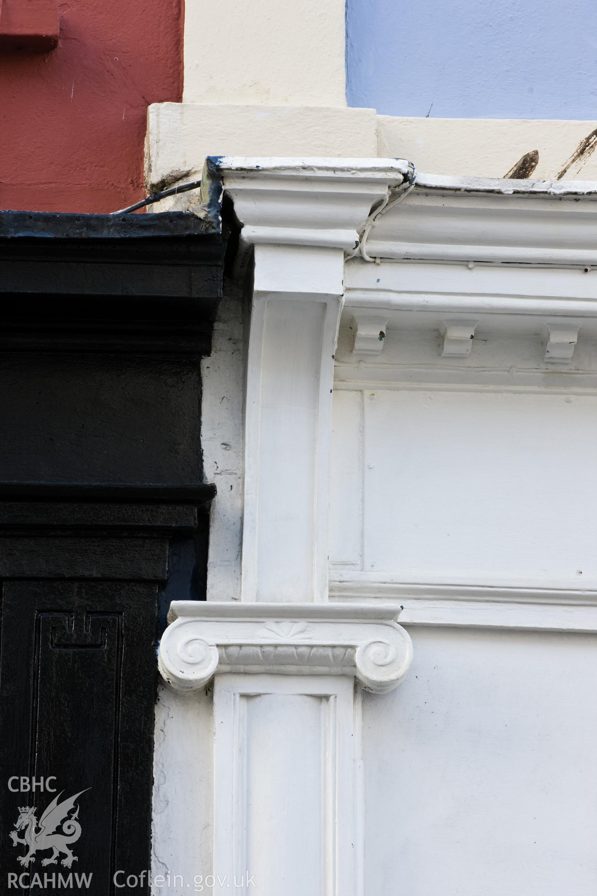 Detail of architectural moulding.