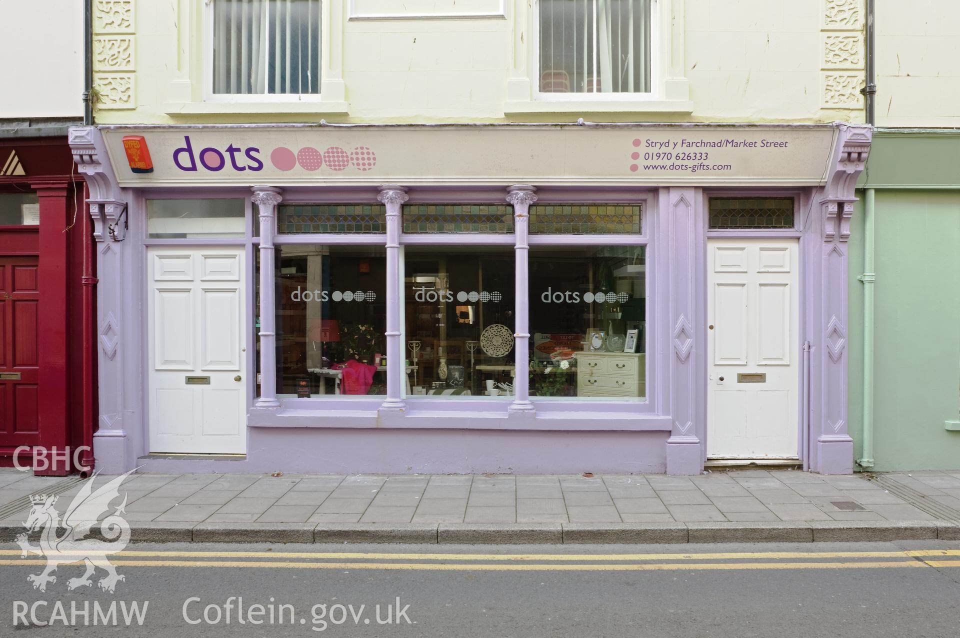 Shop front from the southeast.