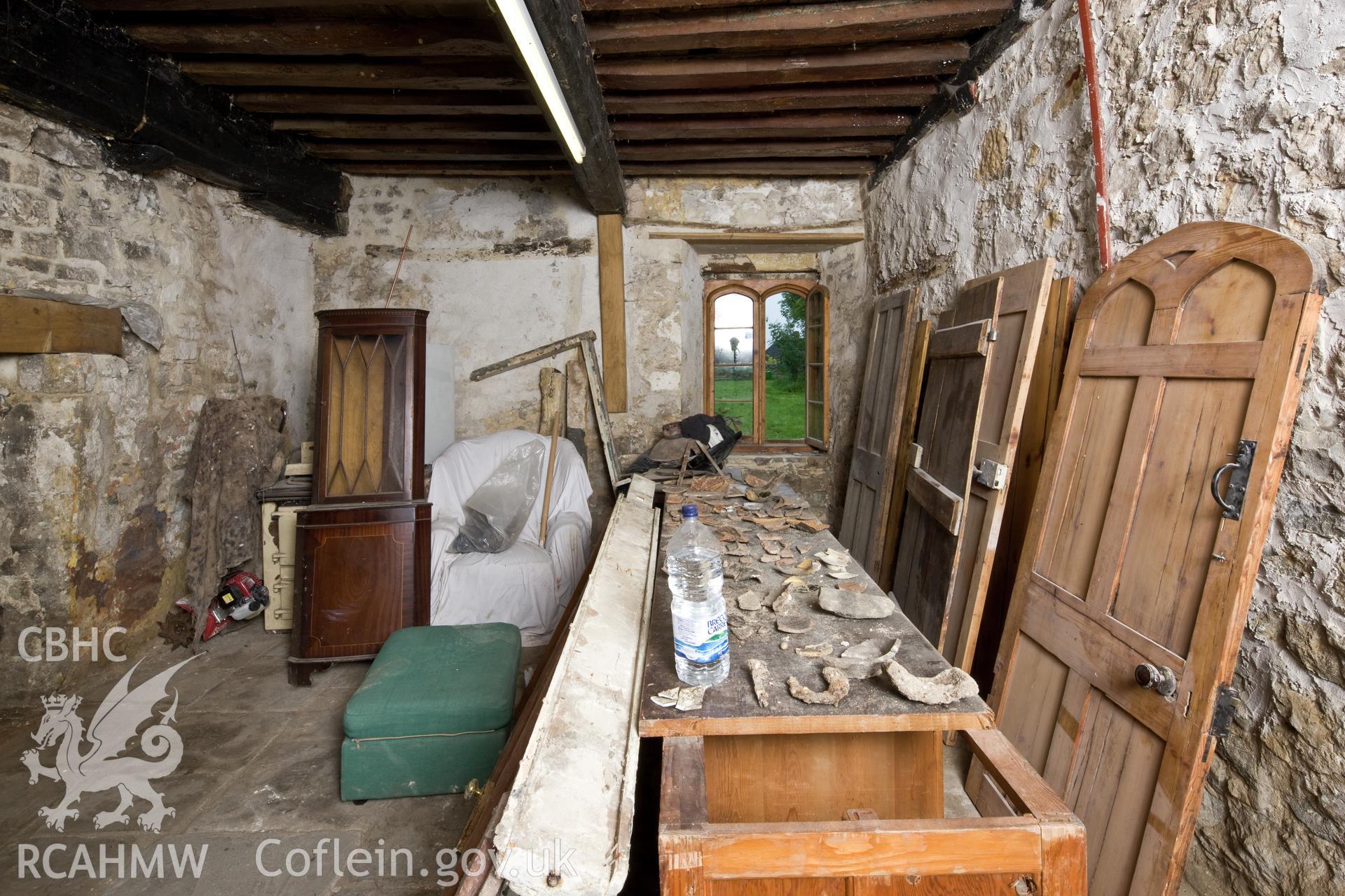 Kitchen looking northeast.