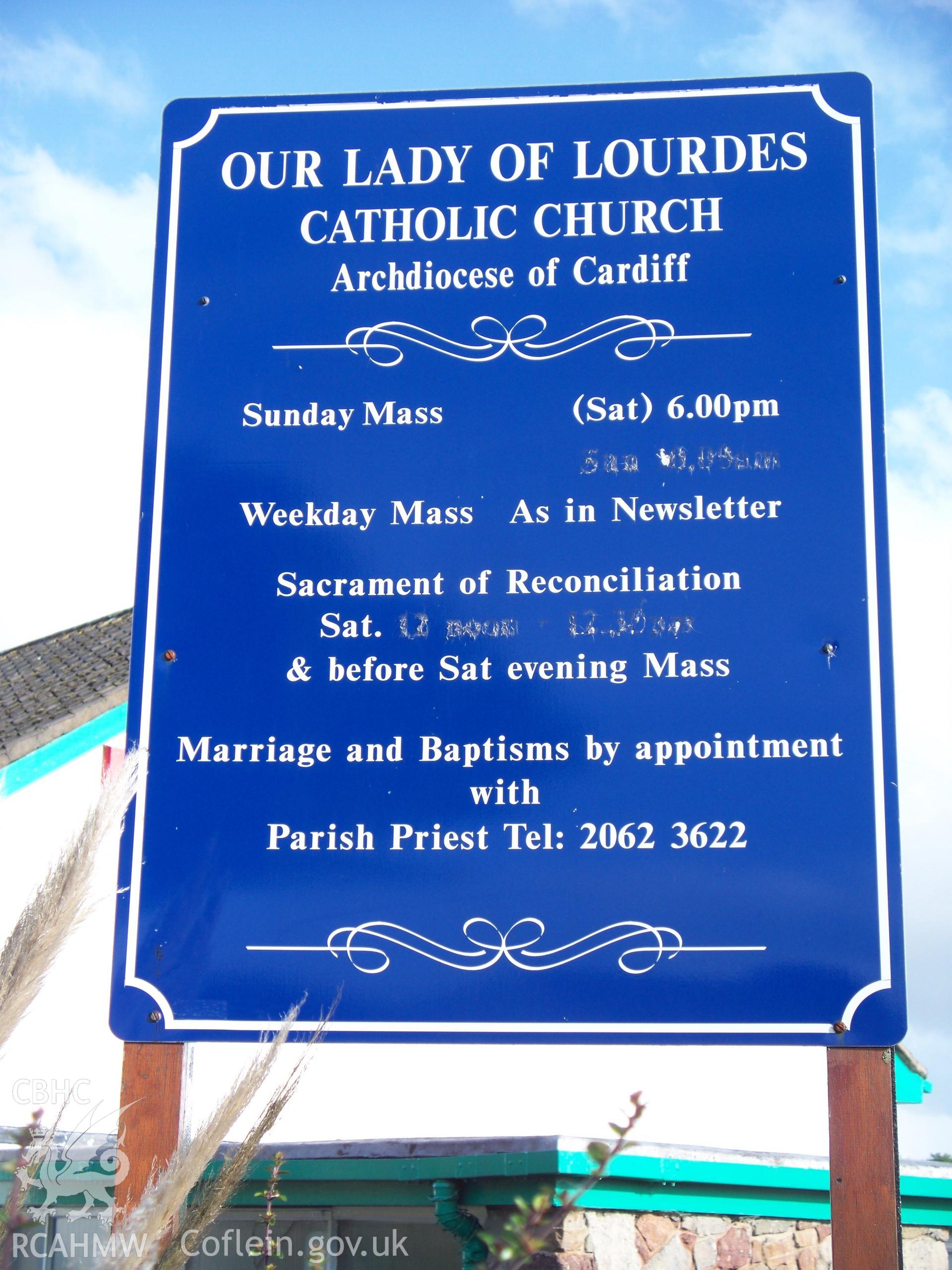 Noticeboard.