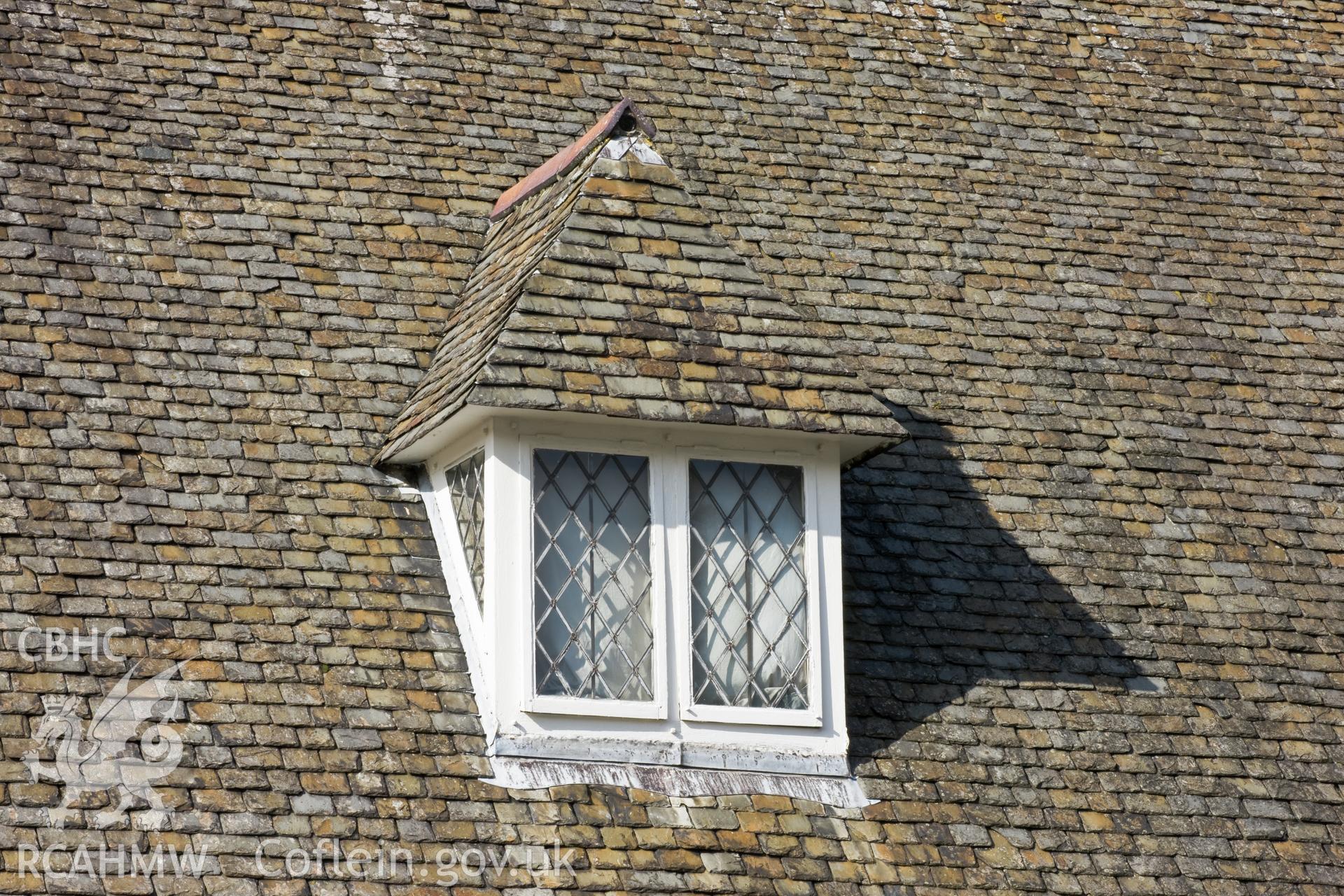 Detail of dormer window.