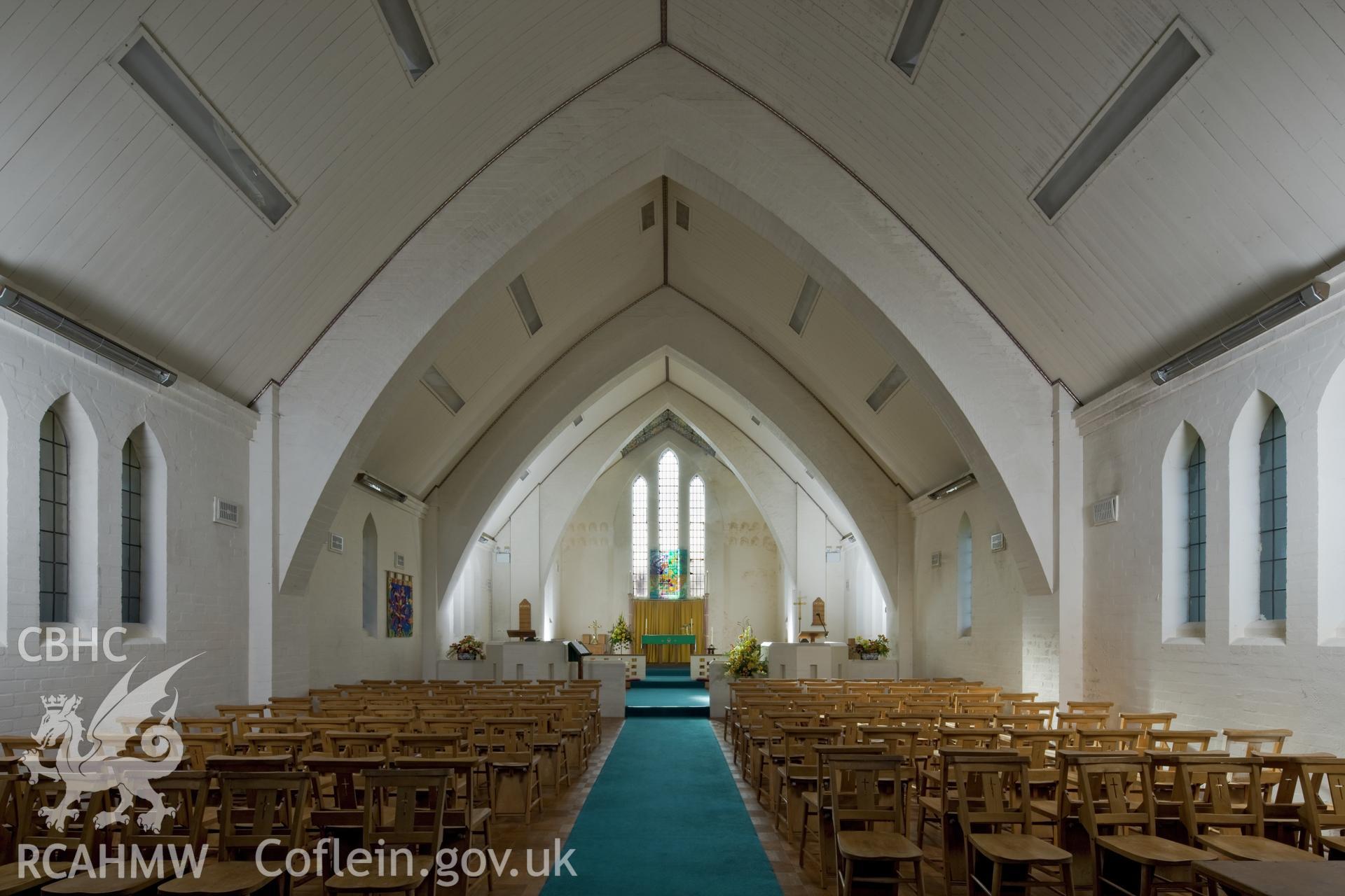 Interior from the north northwest.