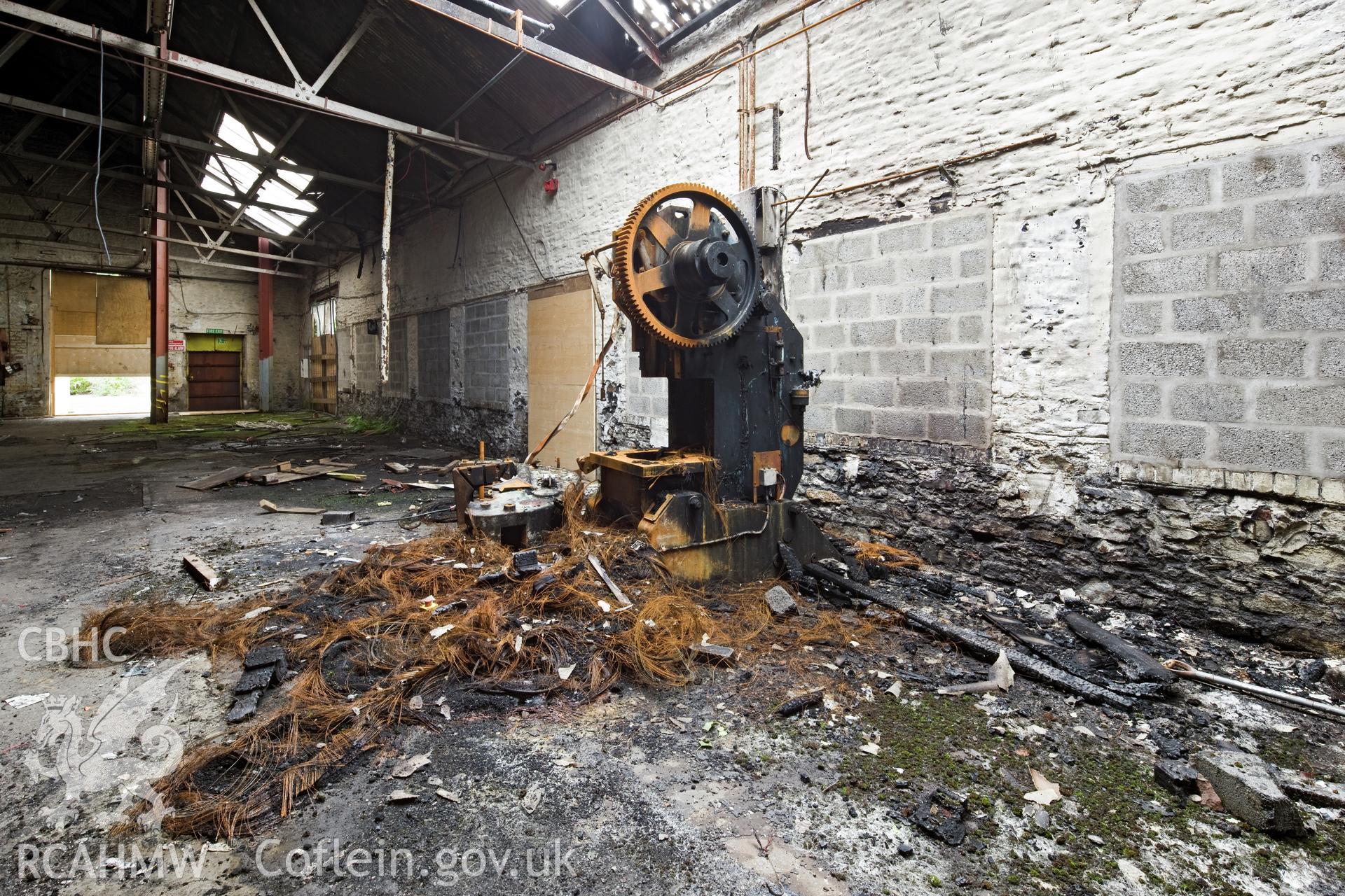 West wing disused drill press.