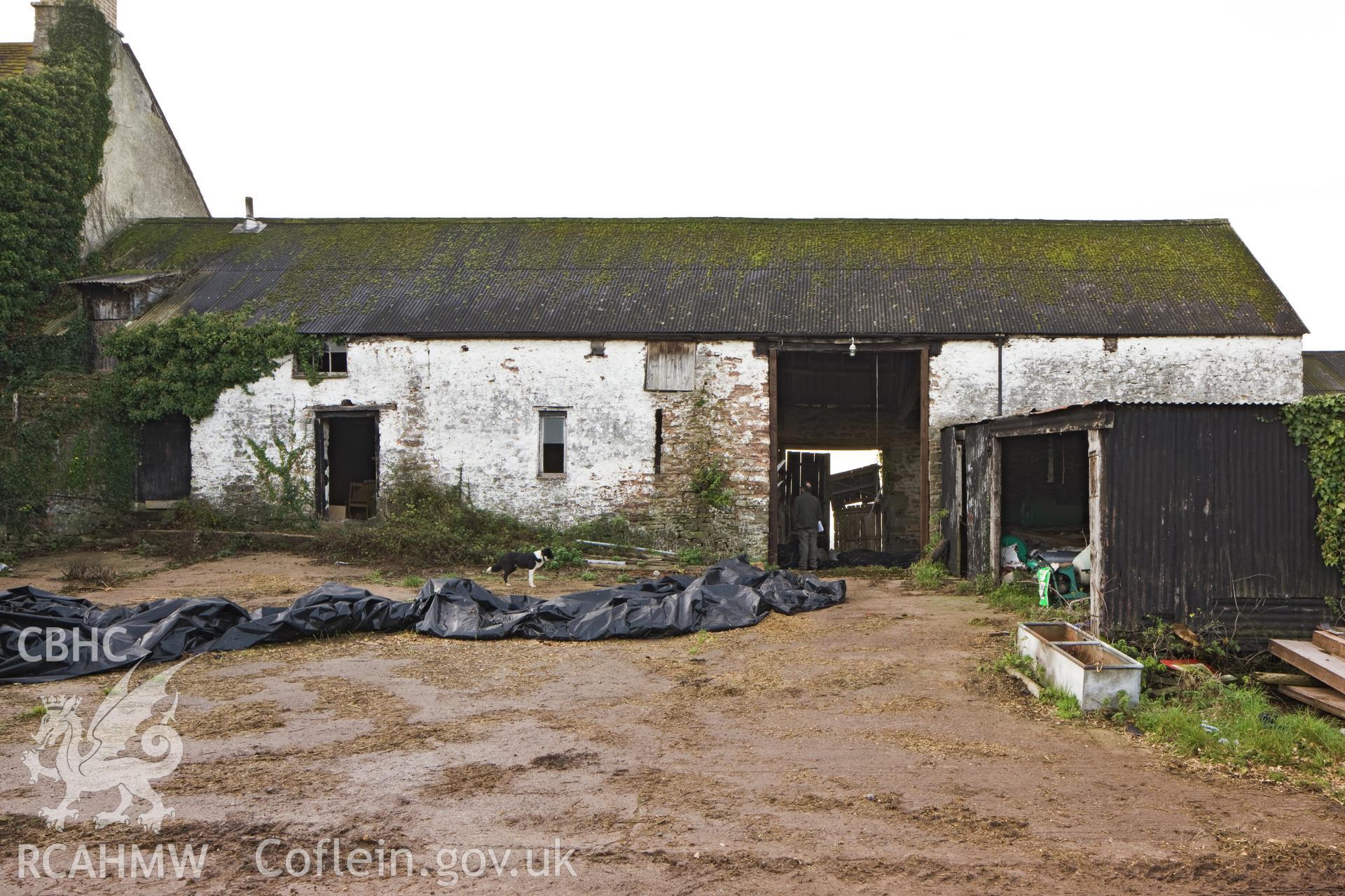 Barn from the east.
