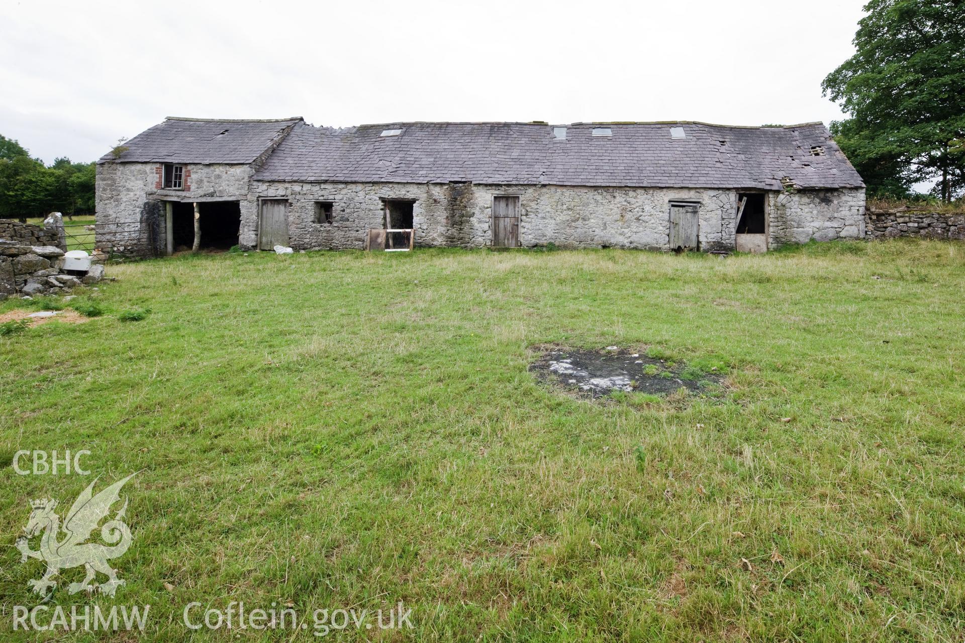 Farm building range.