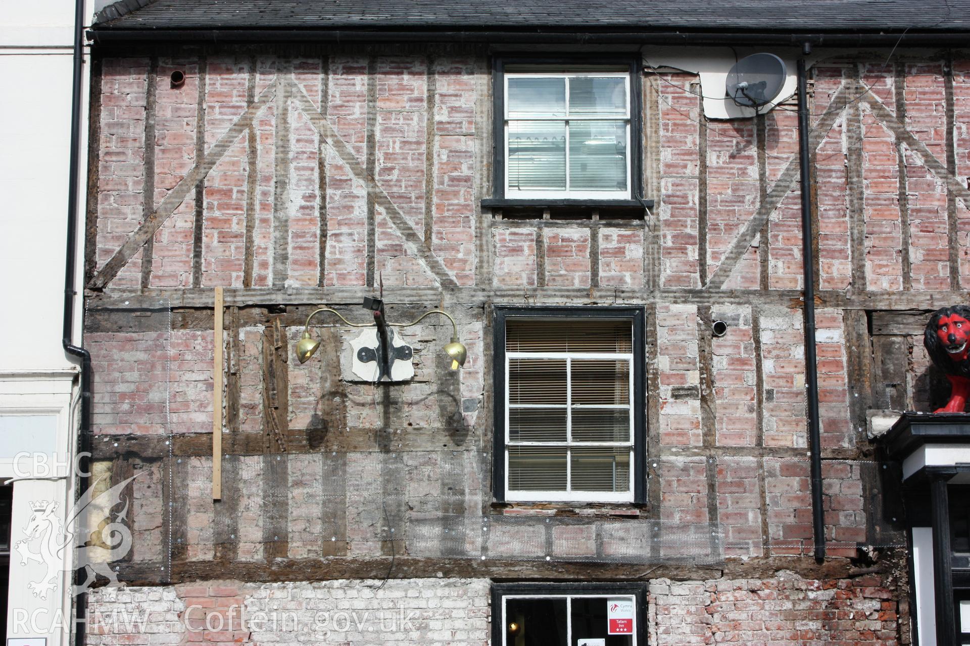 South elevation on left side.
