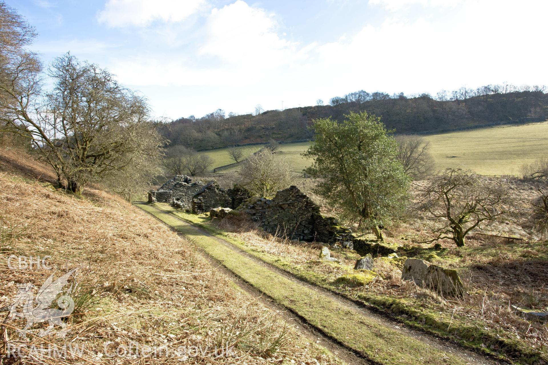 Landscape view from the west.