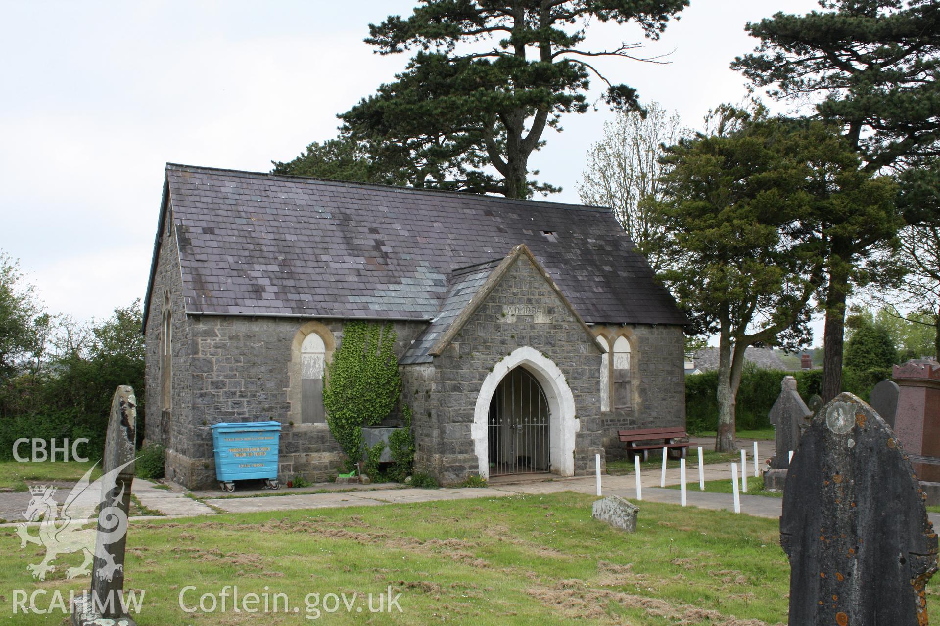 Cemetay Chapel viewed from the south-west.