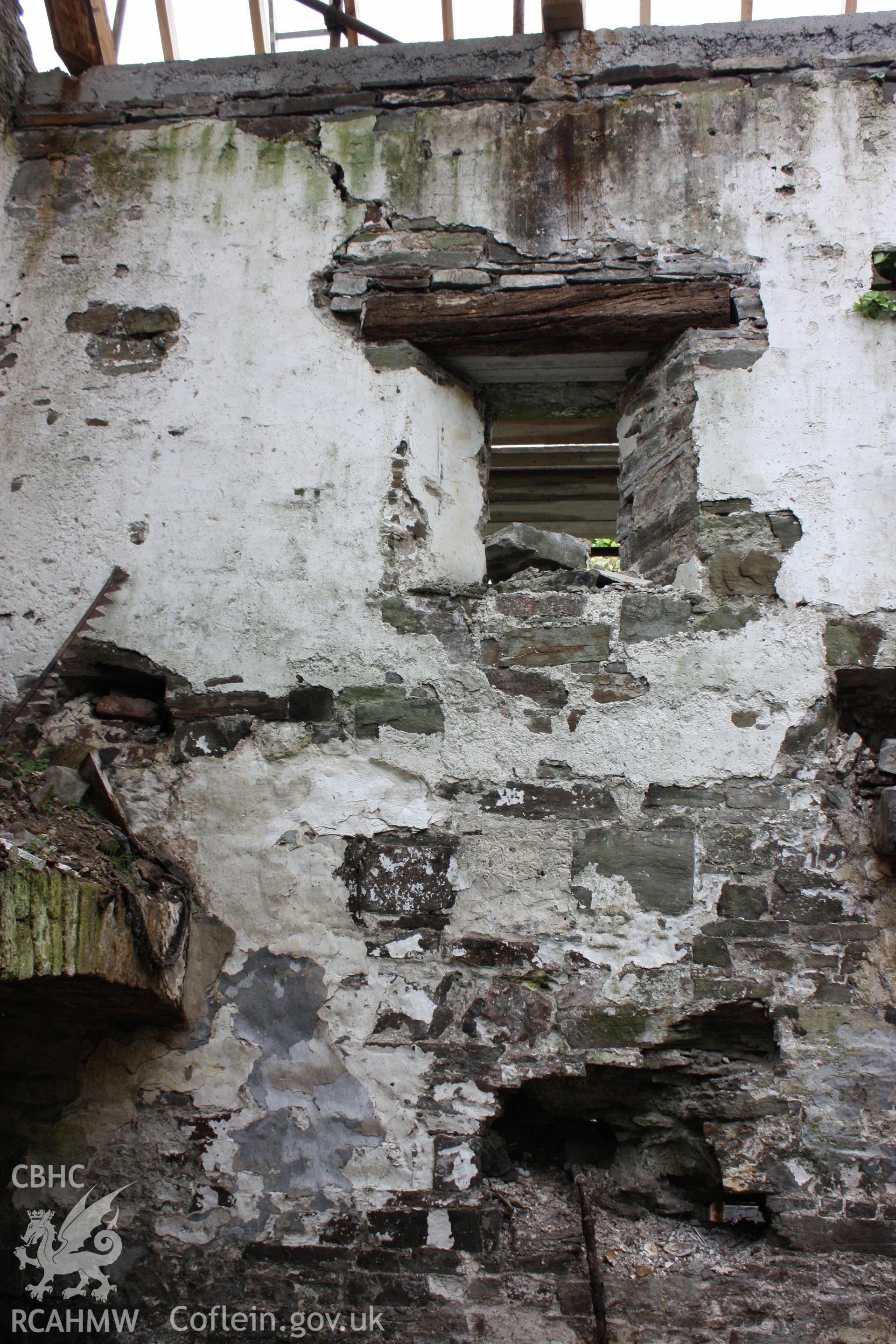 Interior, kitchen north-west wall