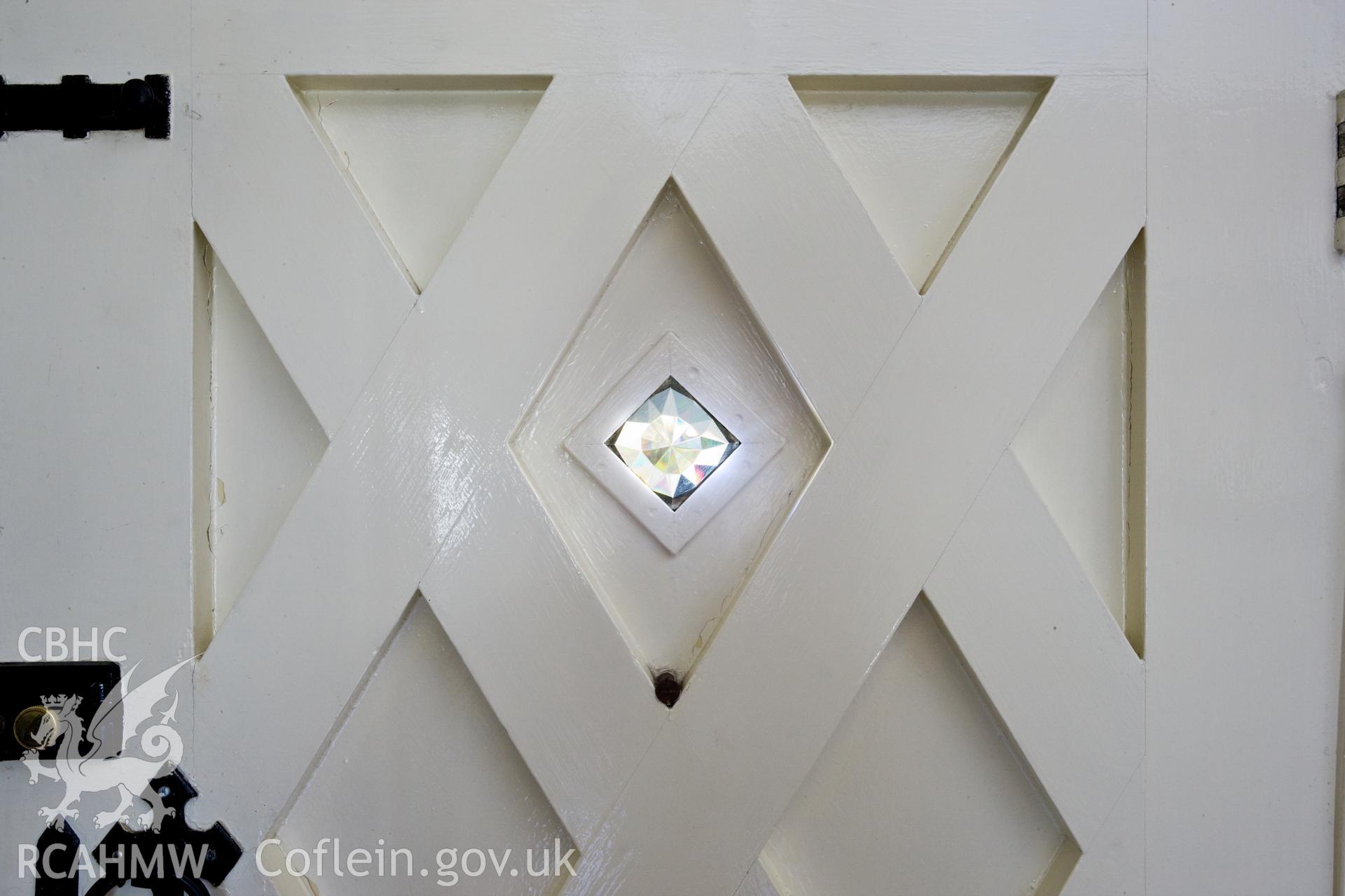 Prism in front door, interior.