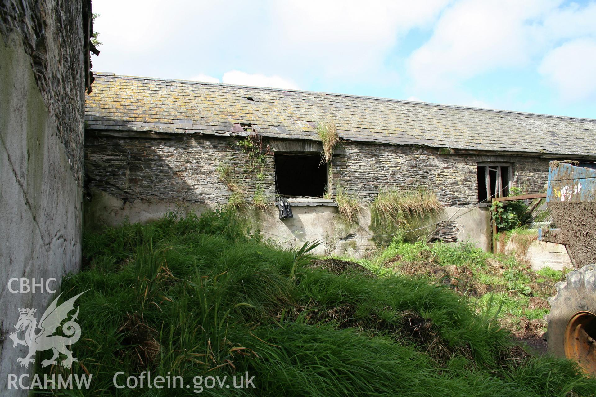 Cow-house east elevation.